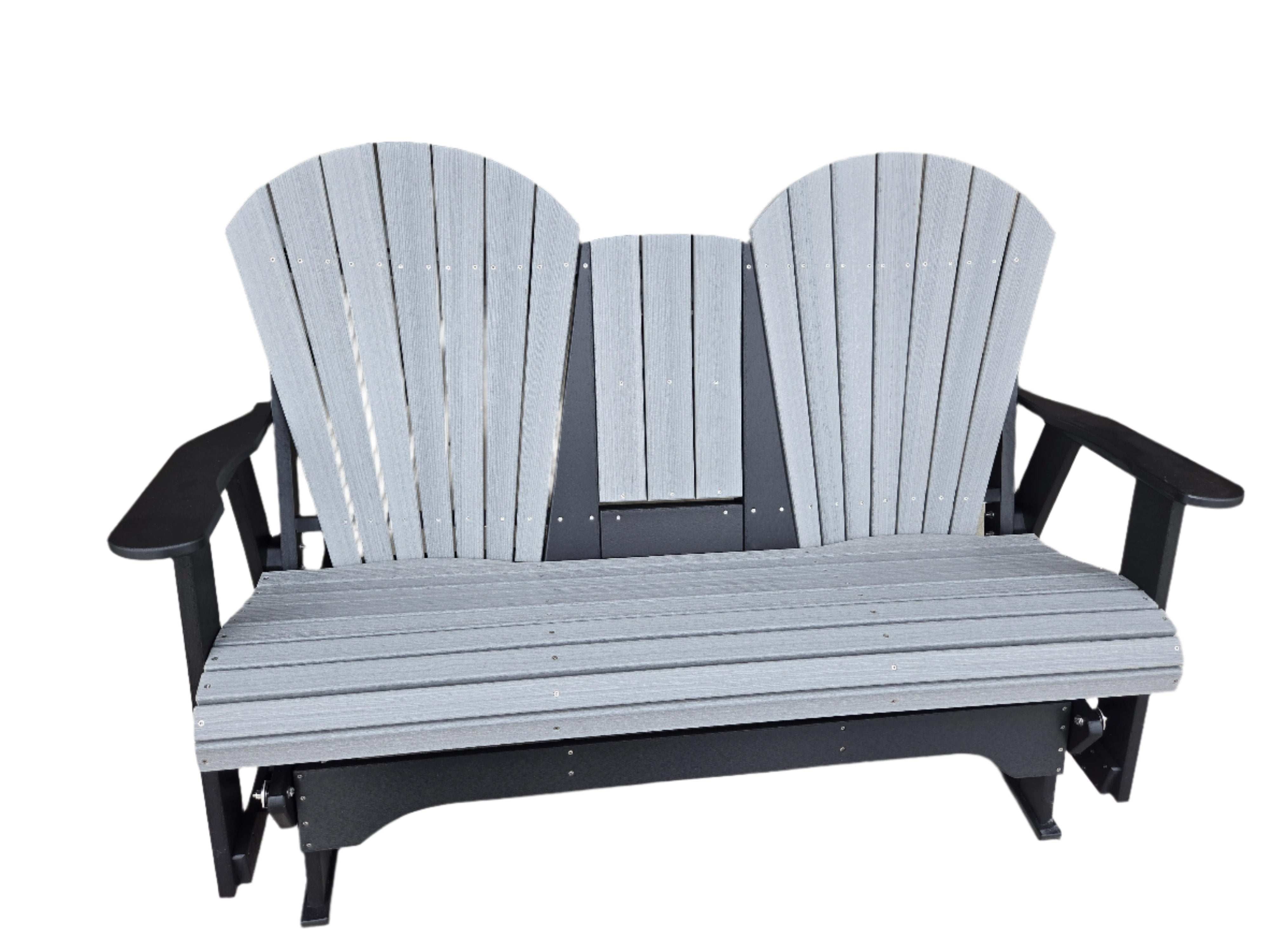 6' Adirondack Style Bench Glider by Dutch Country Patio, LLC - product image 3 for Resin Society