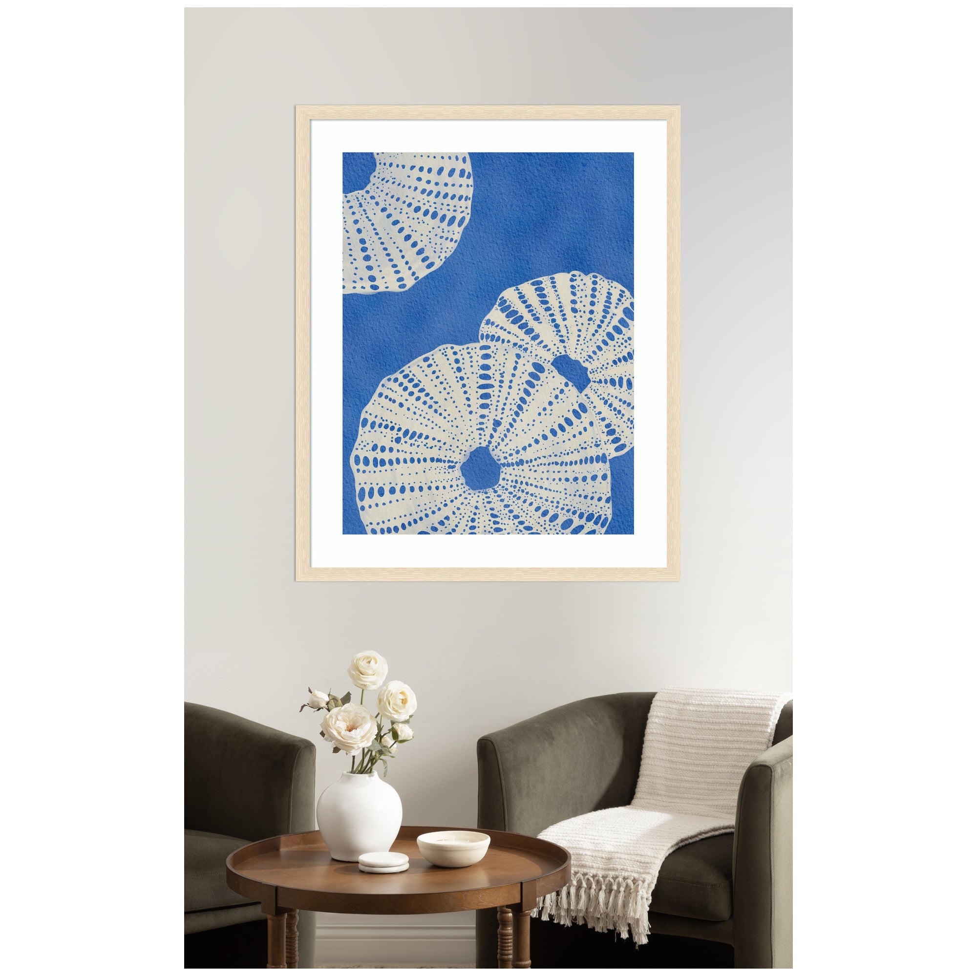 Framed Art Ocean Charms ll by Nikita Jariwala