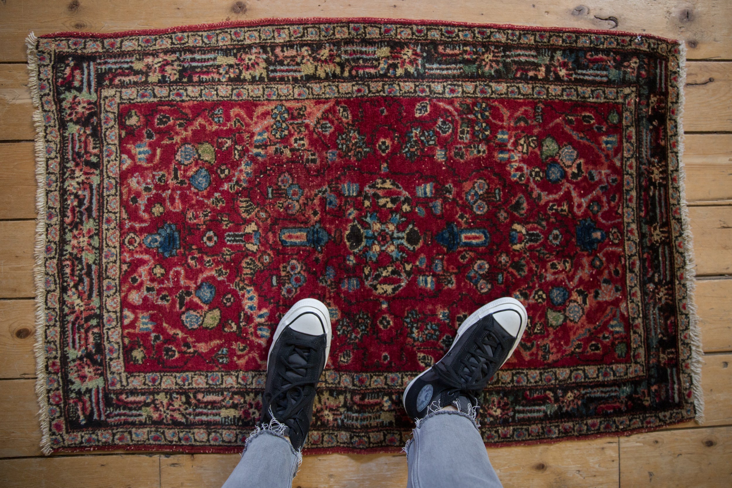 2.5x4 Vintage Lilihan Rug Mat by Old New House® - product image 2 for Resin Society