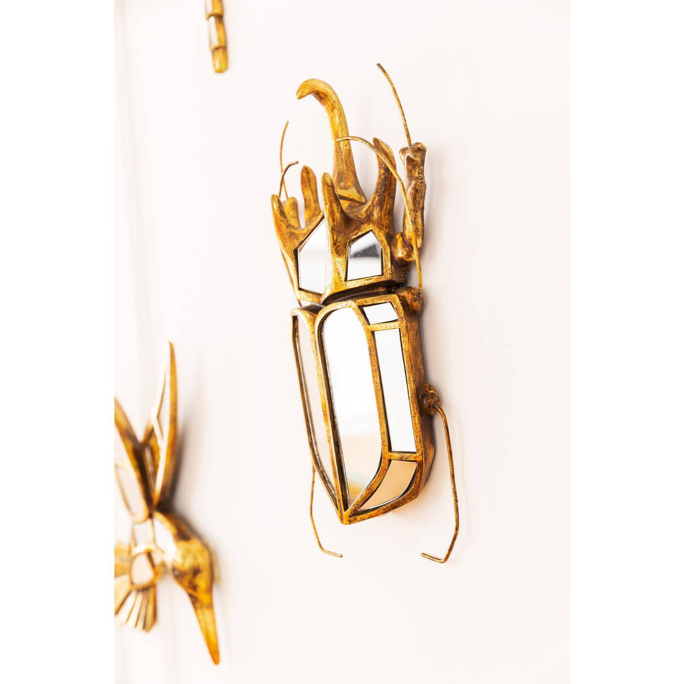 Wall Decoration Beetle Mirror 25x39cm