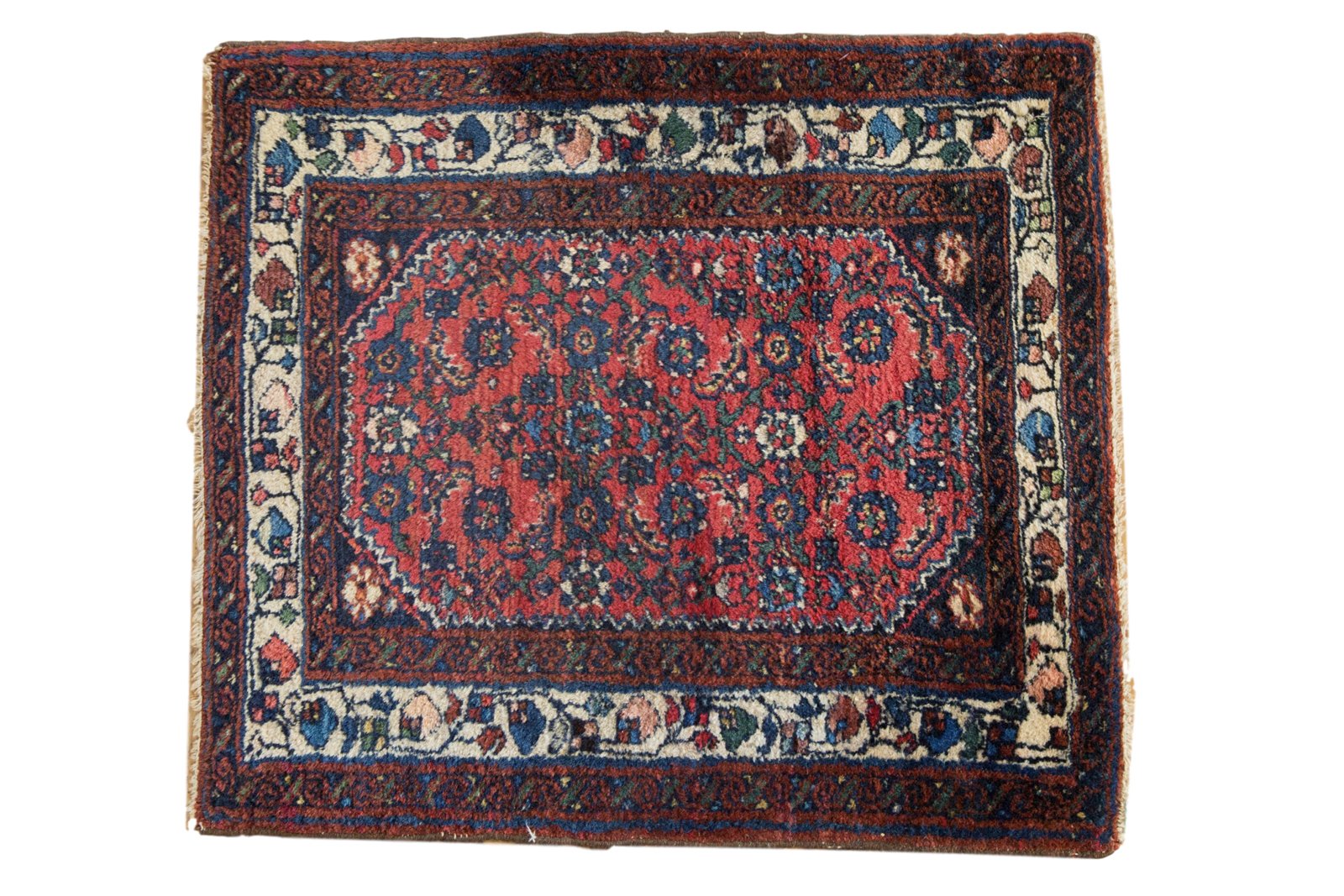 2x2.5 Vintage Engelas Square Rug Mat
