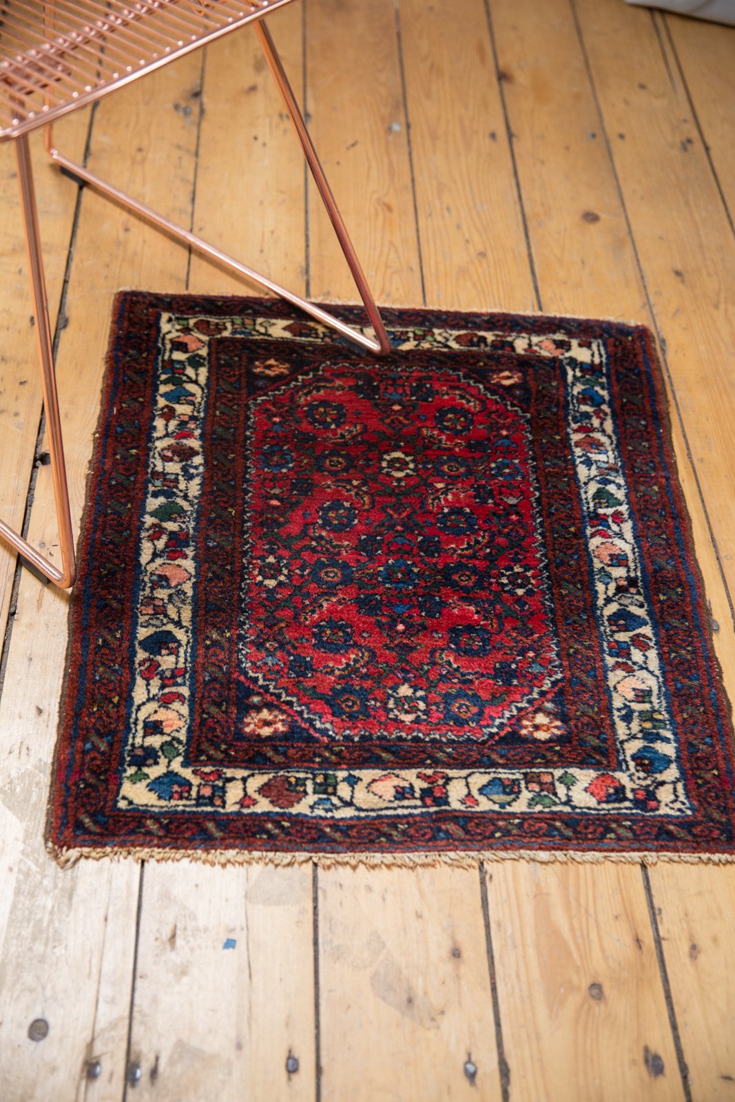2x2.5 Vintage Engelas Square Rug Mat