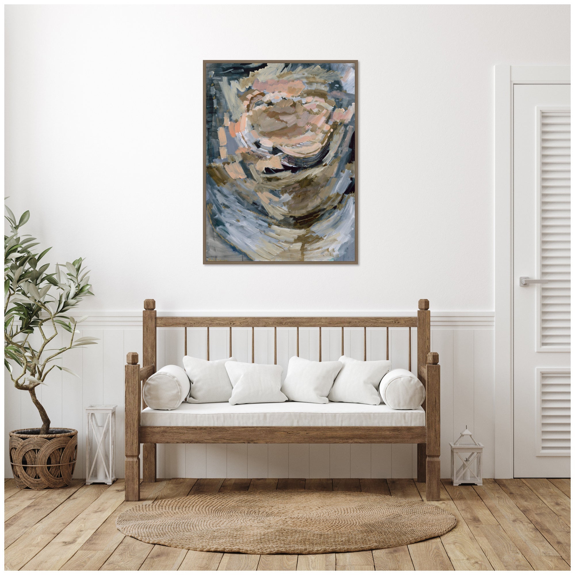 Sylvie Revival Print Framed Canvas by Leah Nadeau