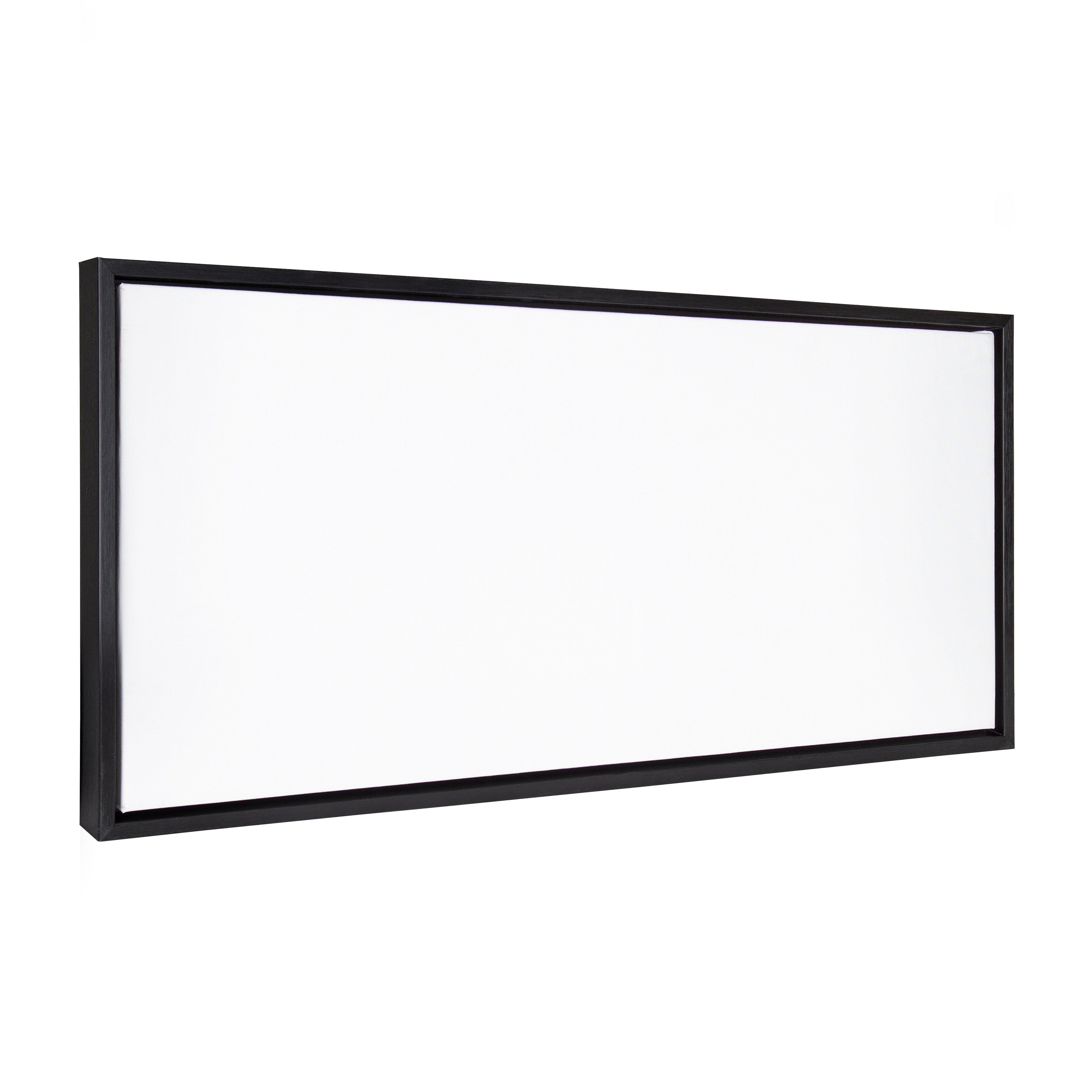 Sylvie Blank Framed Canvas 18x40