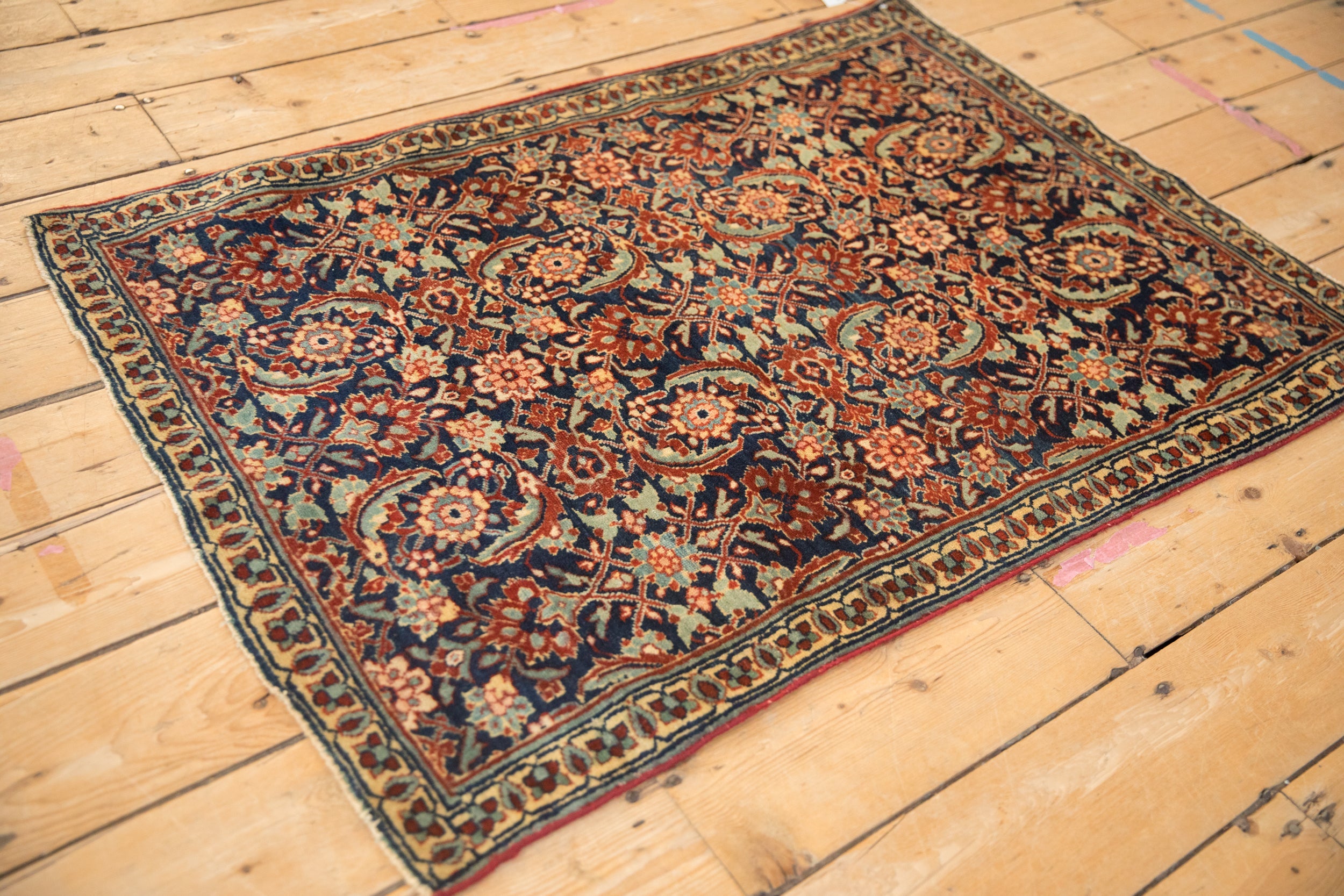 2.5x4 Vintage Tabriz Sennehbaft Rug by Old New House® - product image 7 for Resin Society