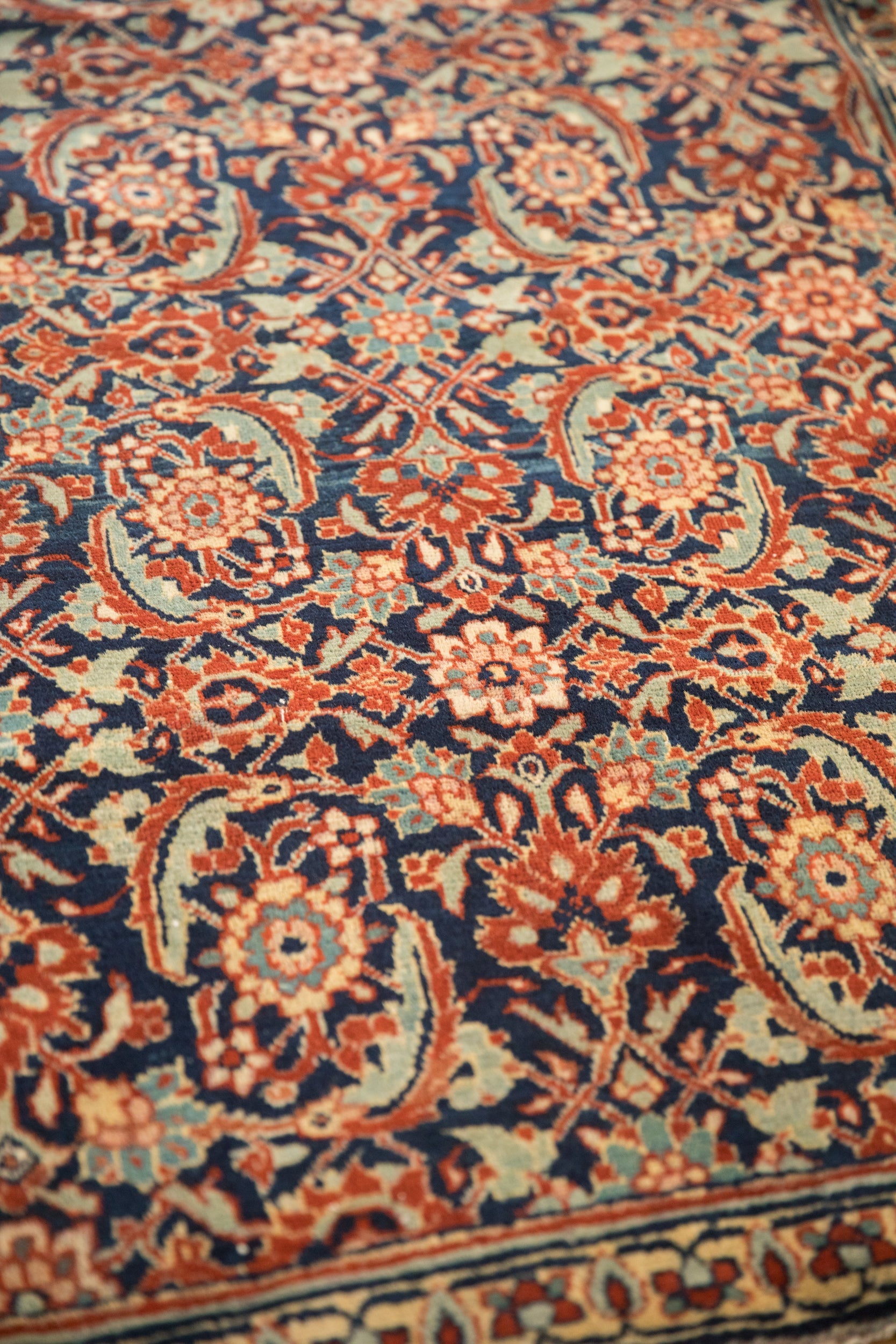 2.5x4 Vintage Tabriz Sennehbaft Rug by Old New House® - product image 10 for Resin Society