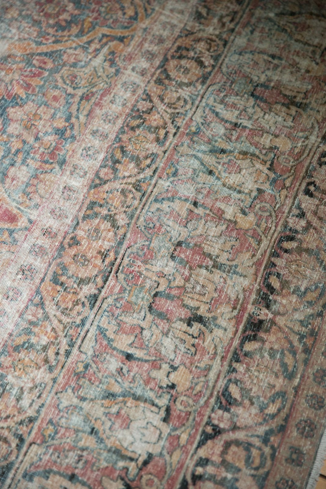 12x18.5 Antique Distressed Kermanshah Carpet by Old New House® - product image 20 for Resin Society