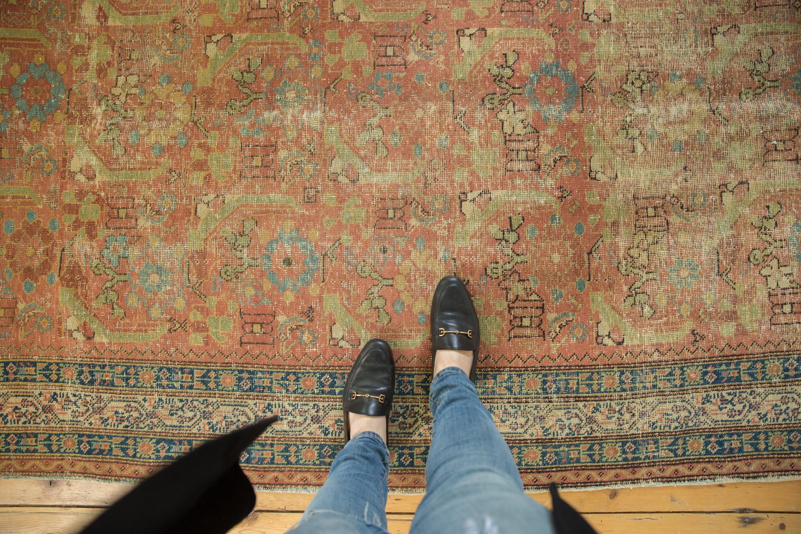 5.5x12 Antique Northwest Persian Rug Runner by Old New House® - product image 2 for Resin Society