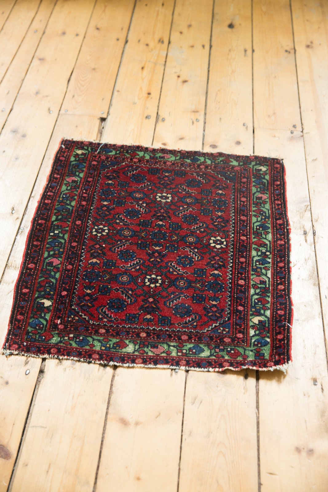2x2.5 Antique Fine Hamadan Square Rug Mat by Old New House® - product image 9 for Resin Society