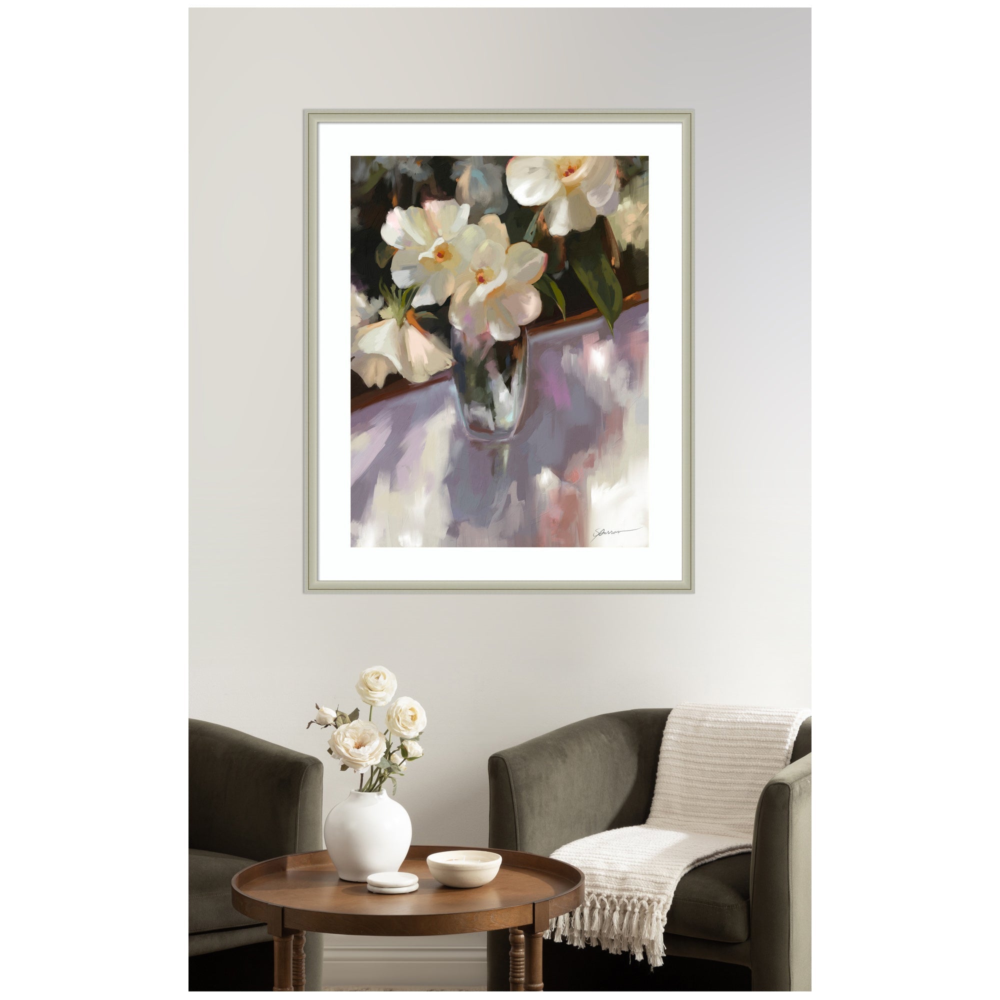 Framed Art Shadow Dance by Mary Sparrow