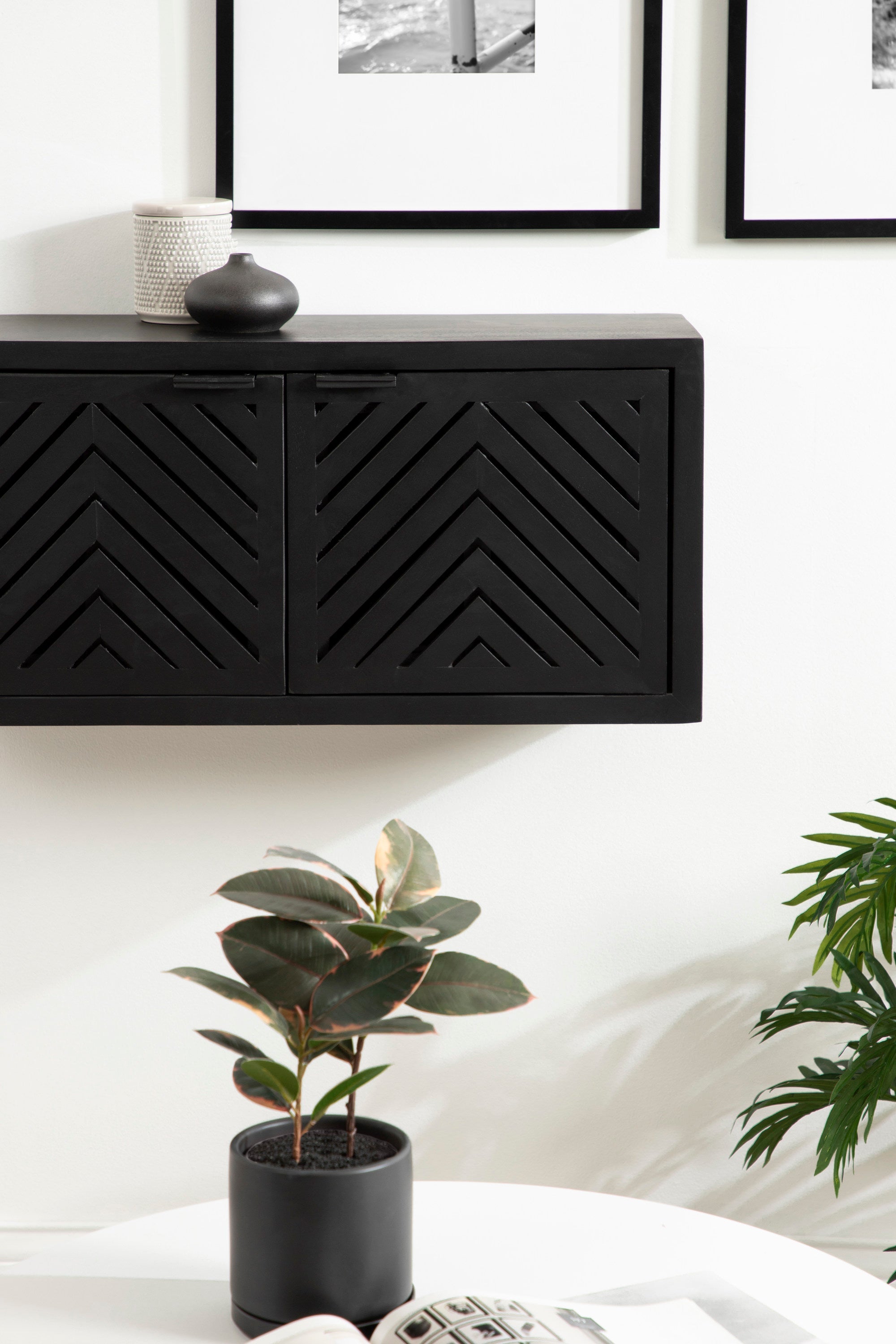 Mezzeta Decorative Wood Wall Cabinet by kateandlaurel - product image 7 for Resin Society