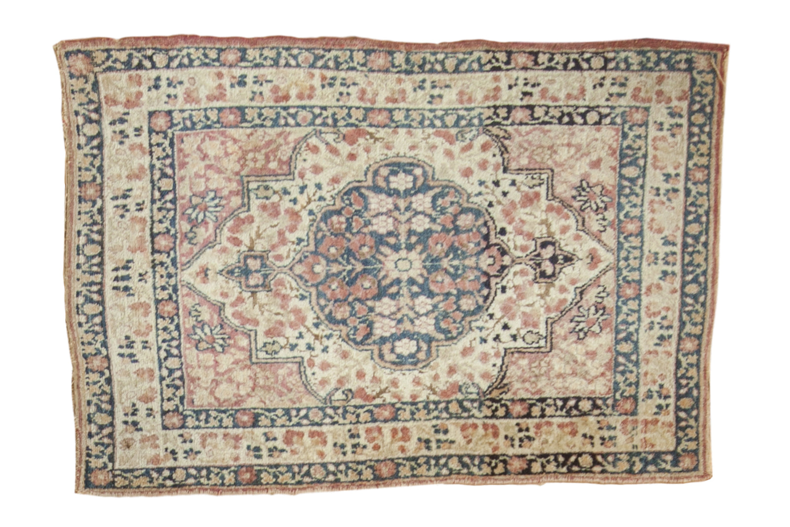 2x2.5 Antique Kerman Square Rug Mat by Old New House® - main product image for Resin Society