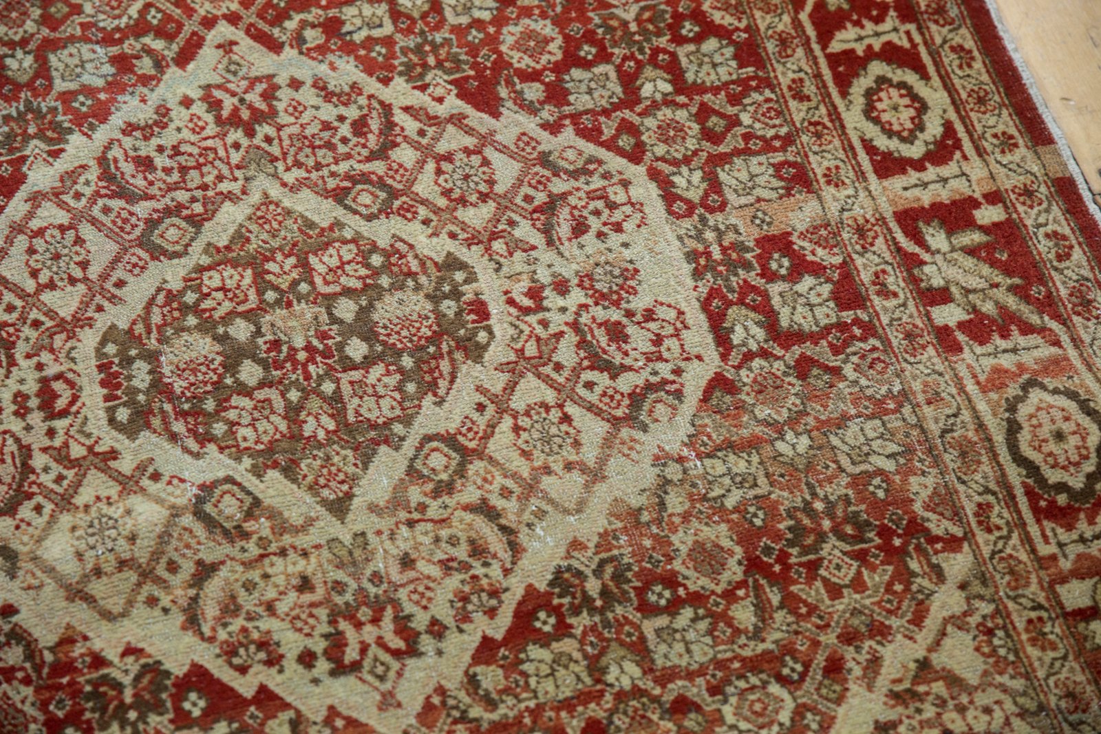 4x5.5 Vintage Tabriz Rug by Old New House® - product image 6 for Resin Society