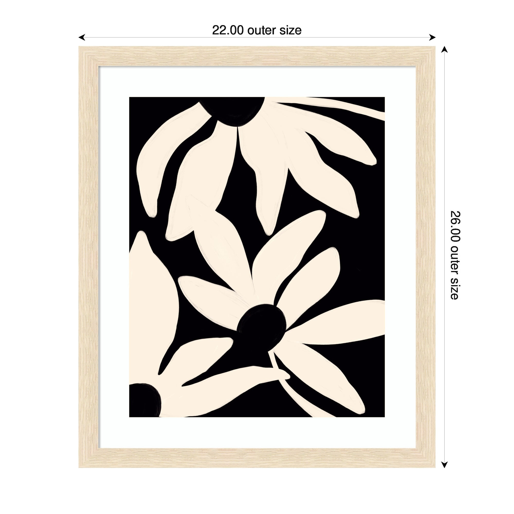 Framed Art Minimal Blooms by Alicia Bock