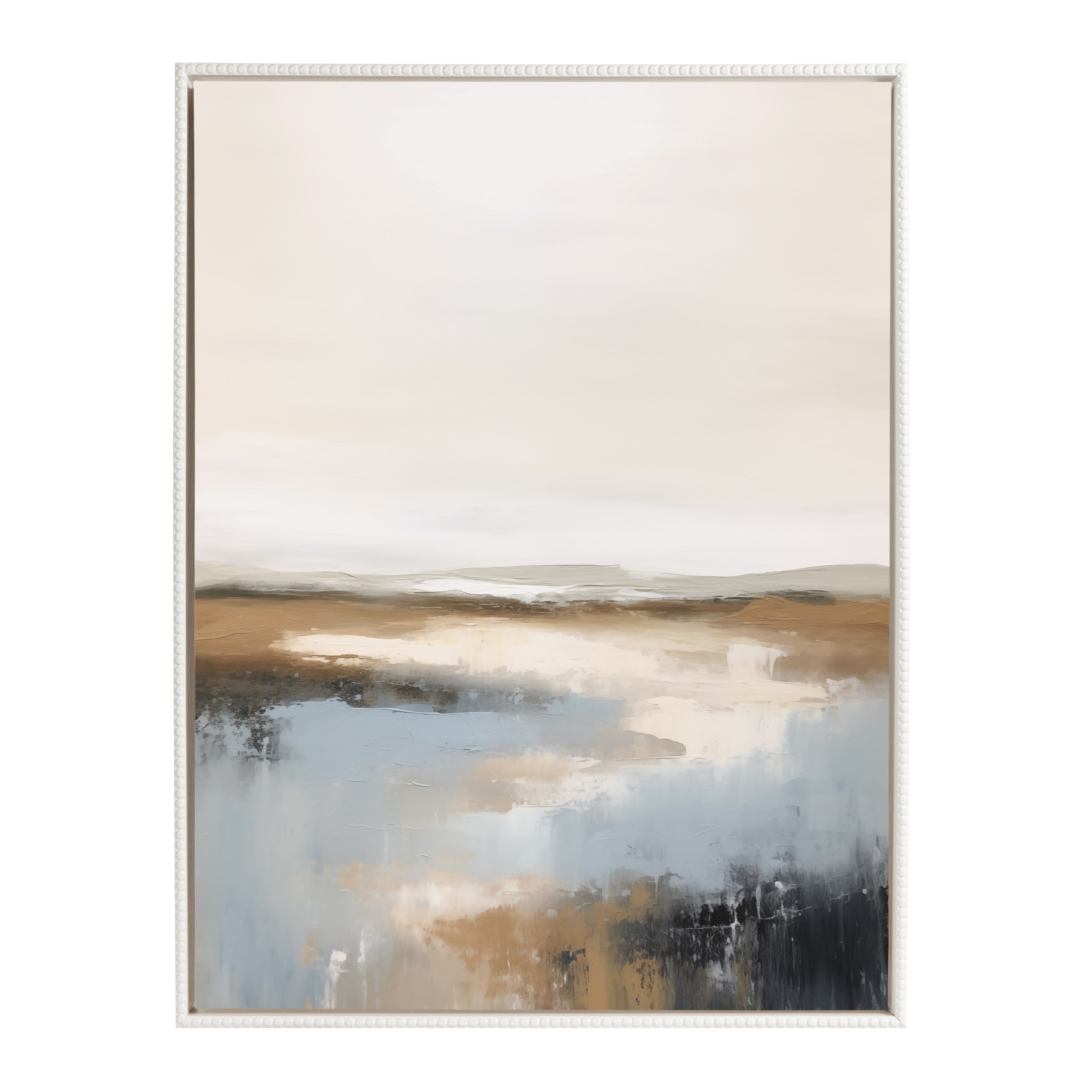 Sylvie Beaded Idyllic Retreat Framed Canvas by Amy Lighthall