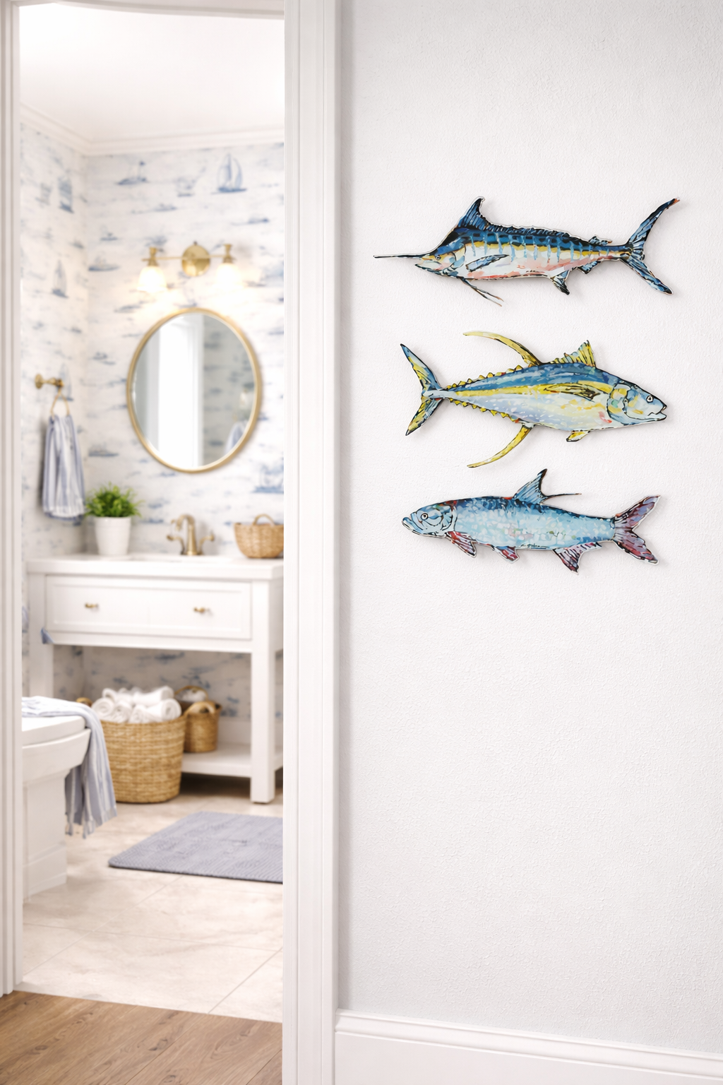 "Tuna" Acrylic Wall Contour
