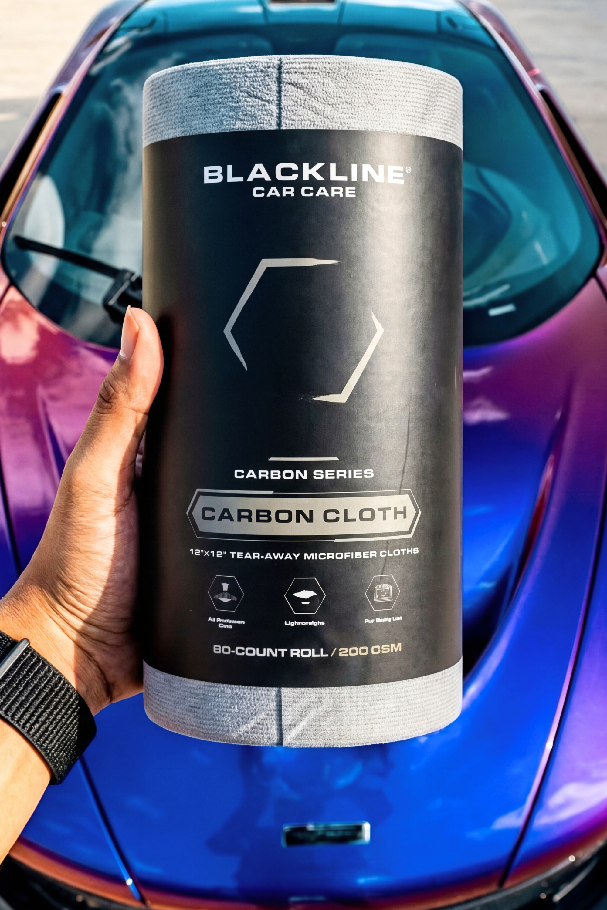 BLACKLINE® CARBON CLOTH by Blackline Car Care - product image 4 for Resin Society