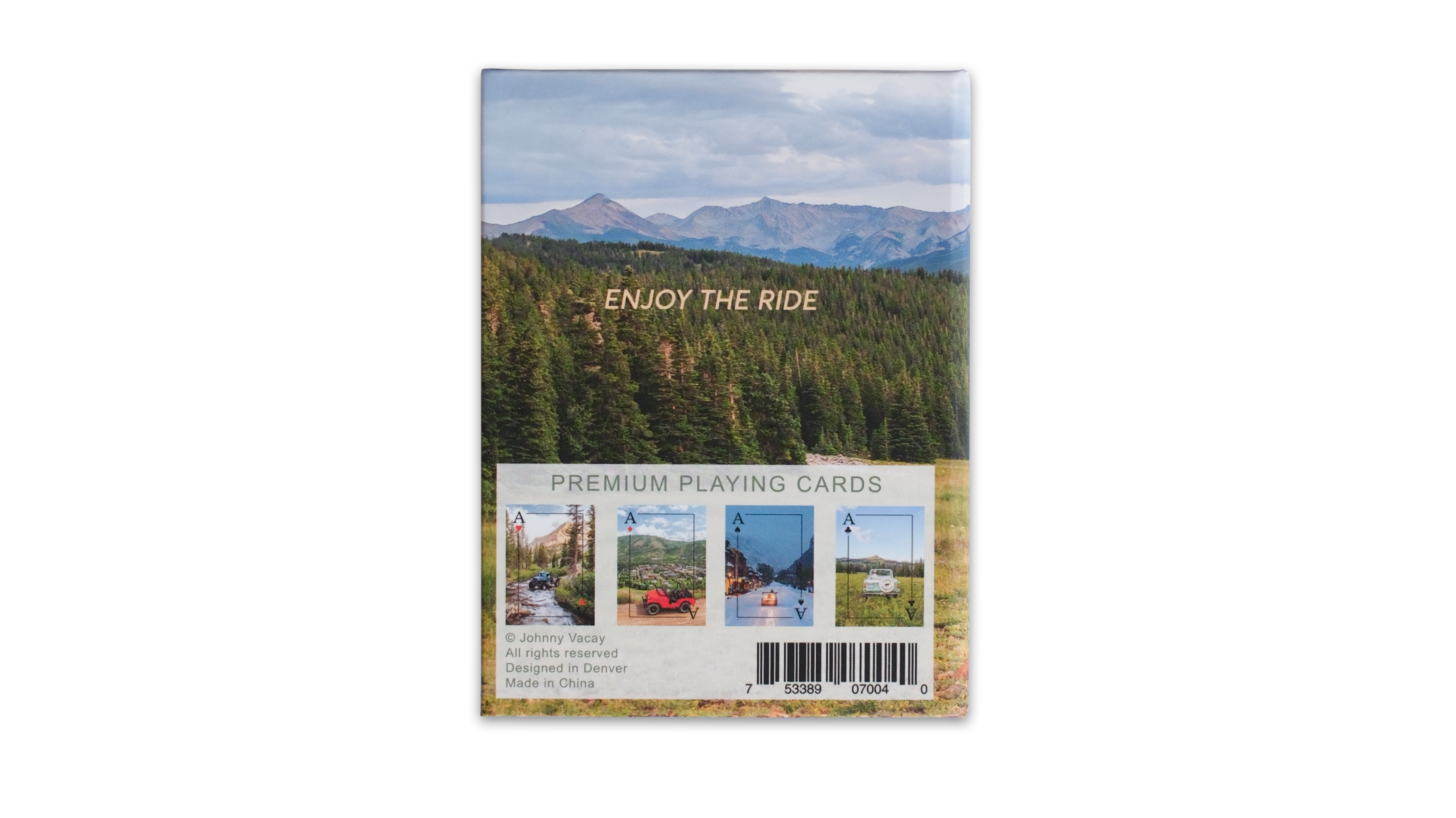 Mountain Rides Playing Cards by Johnny Vacay - product image 5 for Resin Society