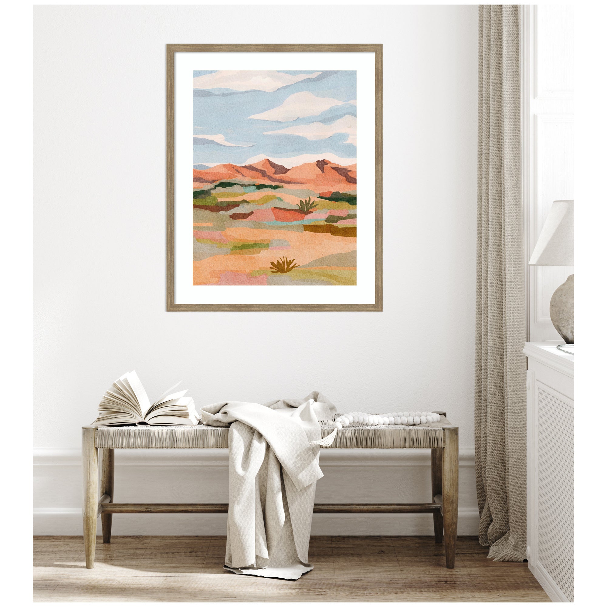Framed Art Southwestern Dreams l by Nikita Jariwala