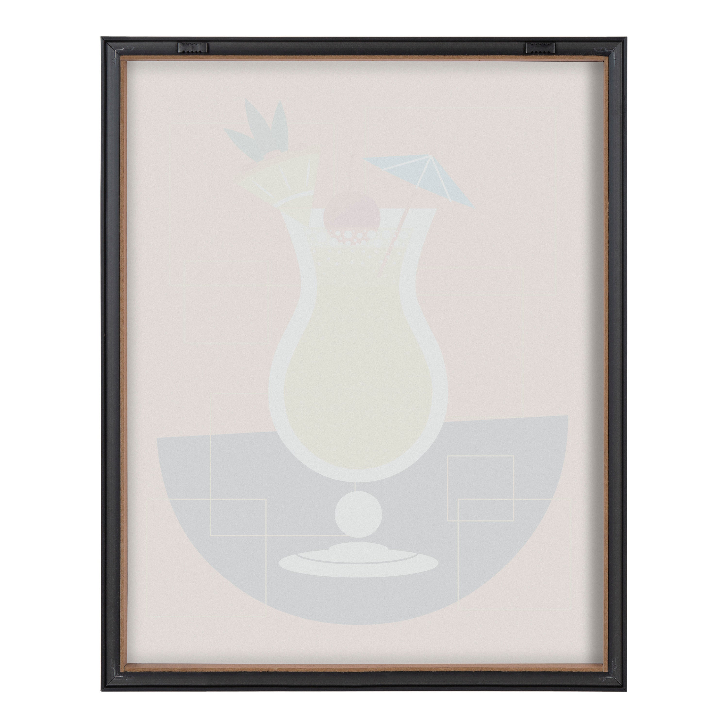 Blake Pina Colada Framed Printed Art by Amber Leaders Designs