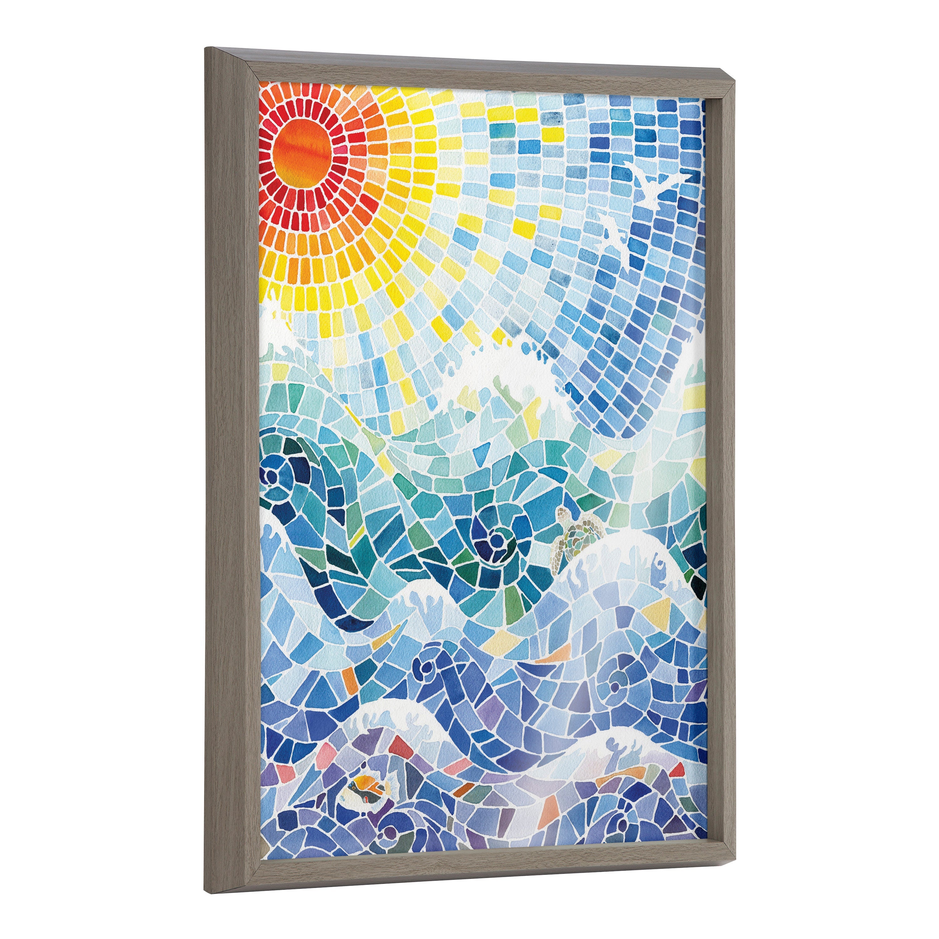 Blake It’s a Beautiful Life Framed Printed Glass by kateandlaurel - product image 17 for Resin Society