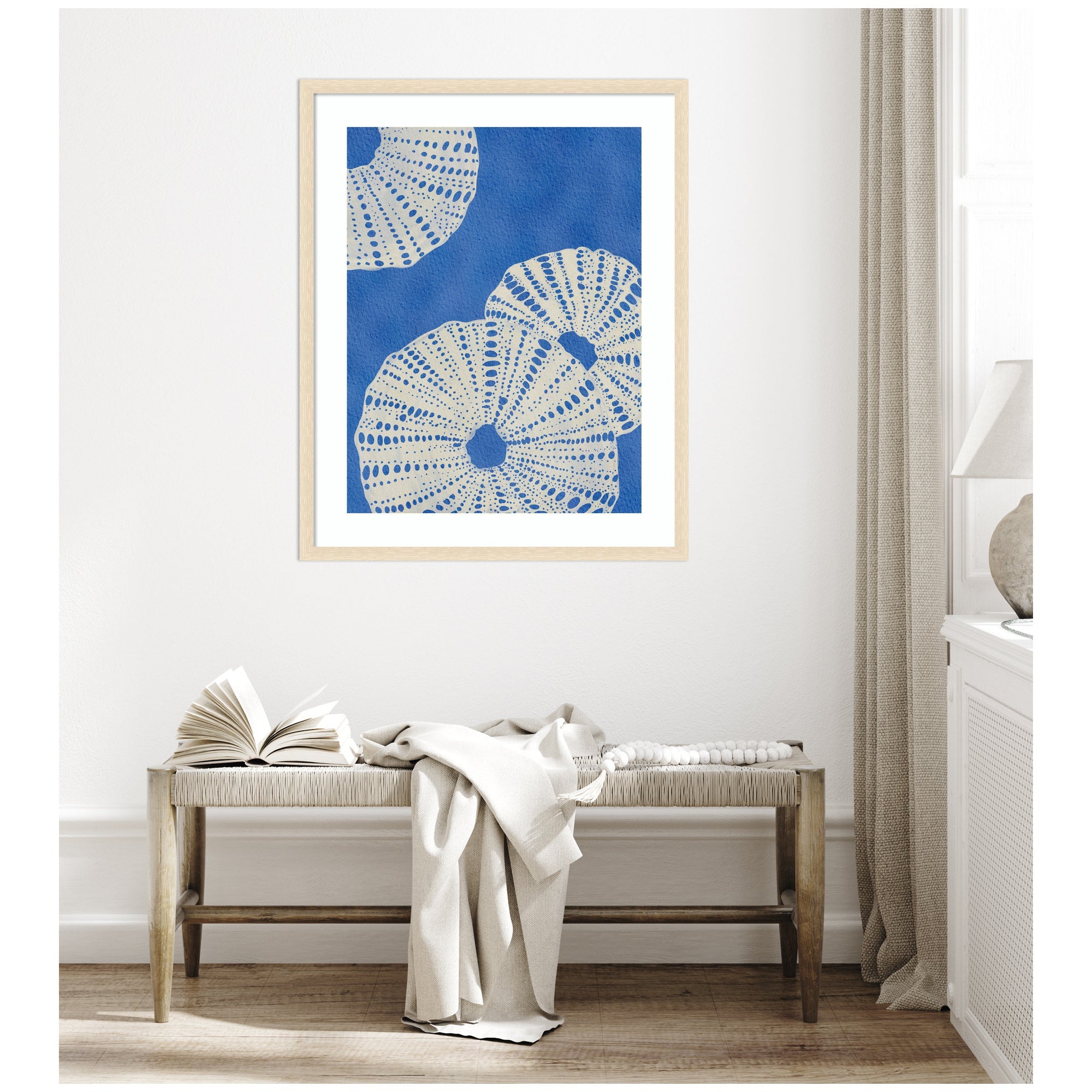 Framed Art Ocean Charms ll by Nikita Jariwala