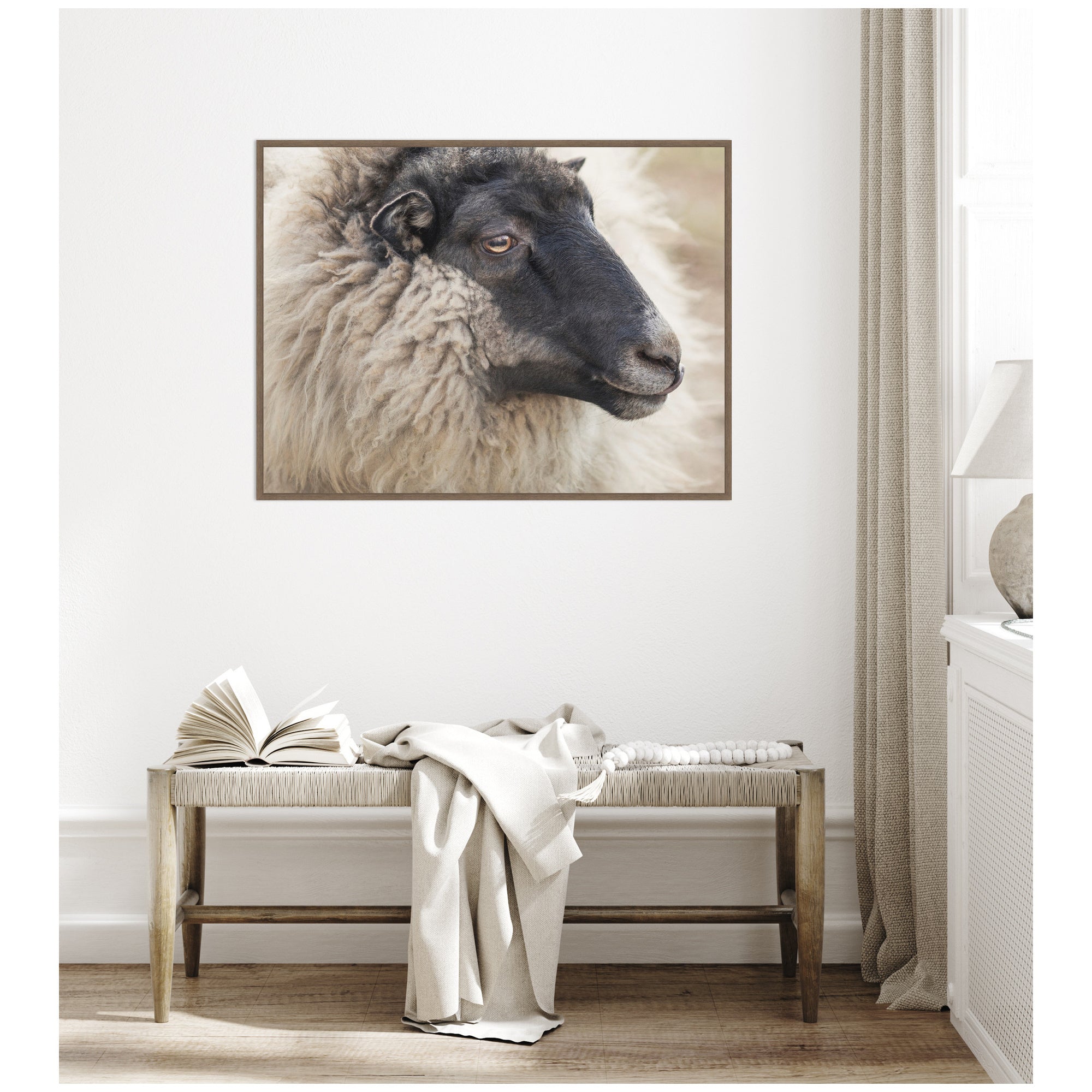 Edward Crop by Emiko and Mark Franzen F2 Images Framed Canvas Wall Art Print