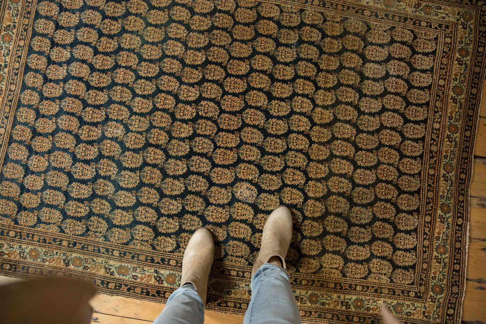 4x6 Antique Haji Jalili Tabriz Rug by Old New House® - product image 2 for Resin Society