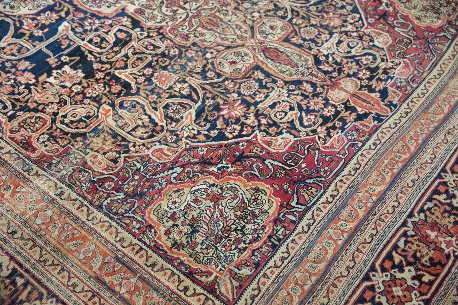 10.5x16.5 Antique Kermanshah Carpet by Old New House® - product image 12 for Resin Society