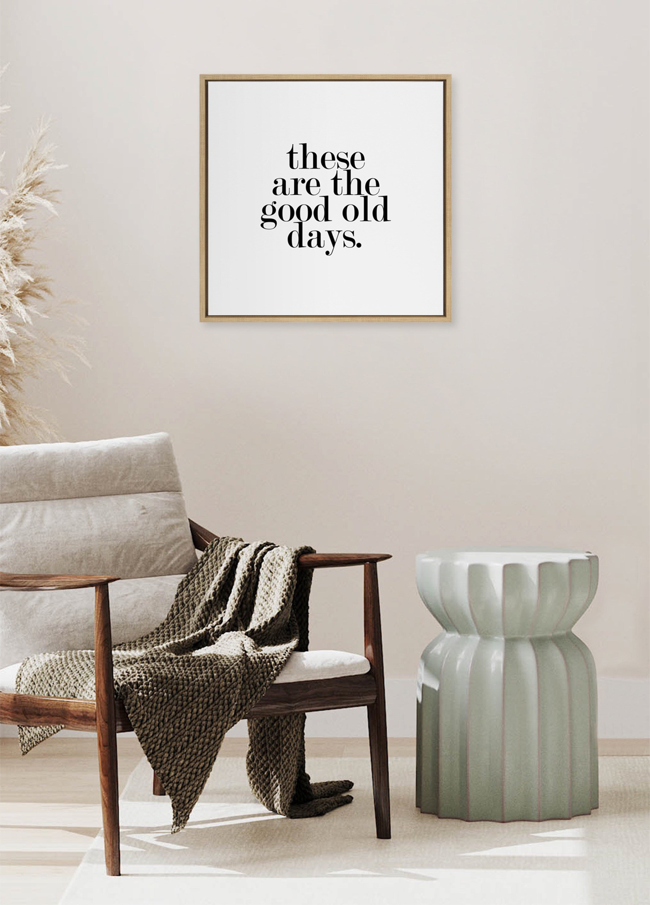 Sylvie Good Old Days Framed Canvas by kateandlaurel - product image 11 for Resin Society