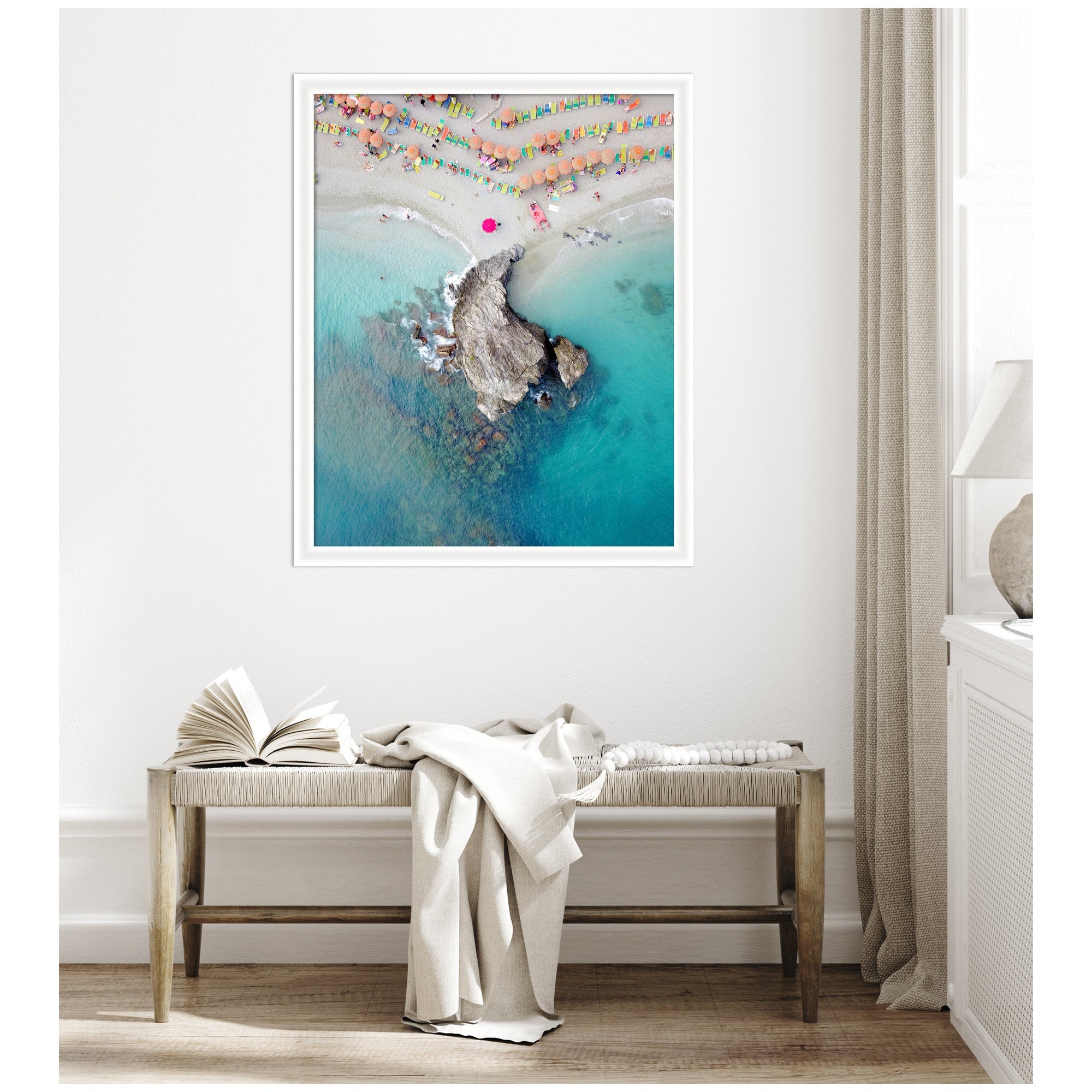 Framed Art Monterosso 7 by Rachel Bolgov