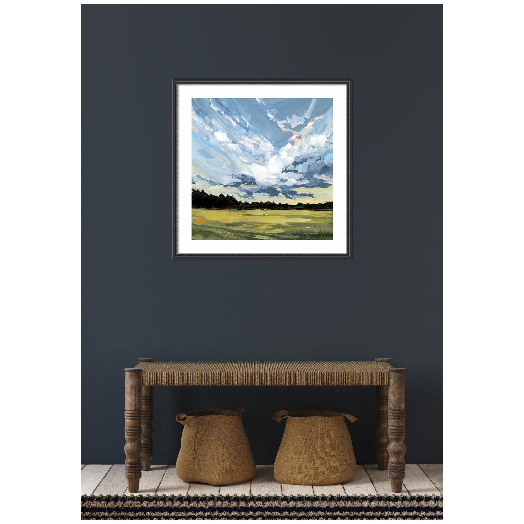 Framed Art Before The Storm by Emily Kenney
