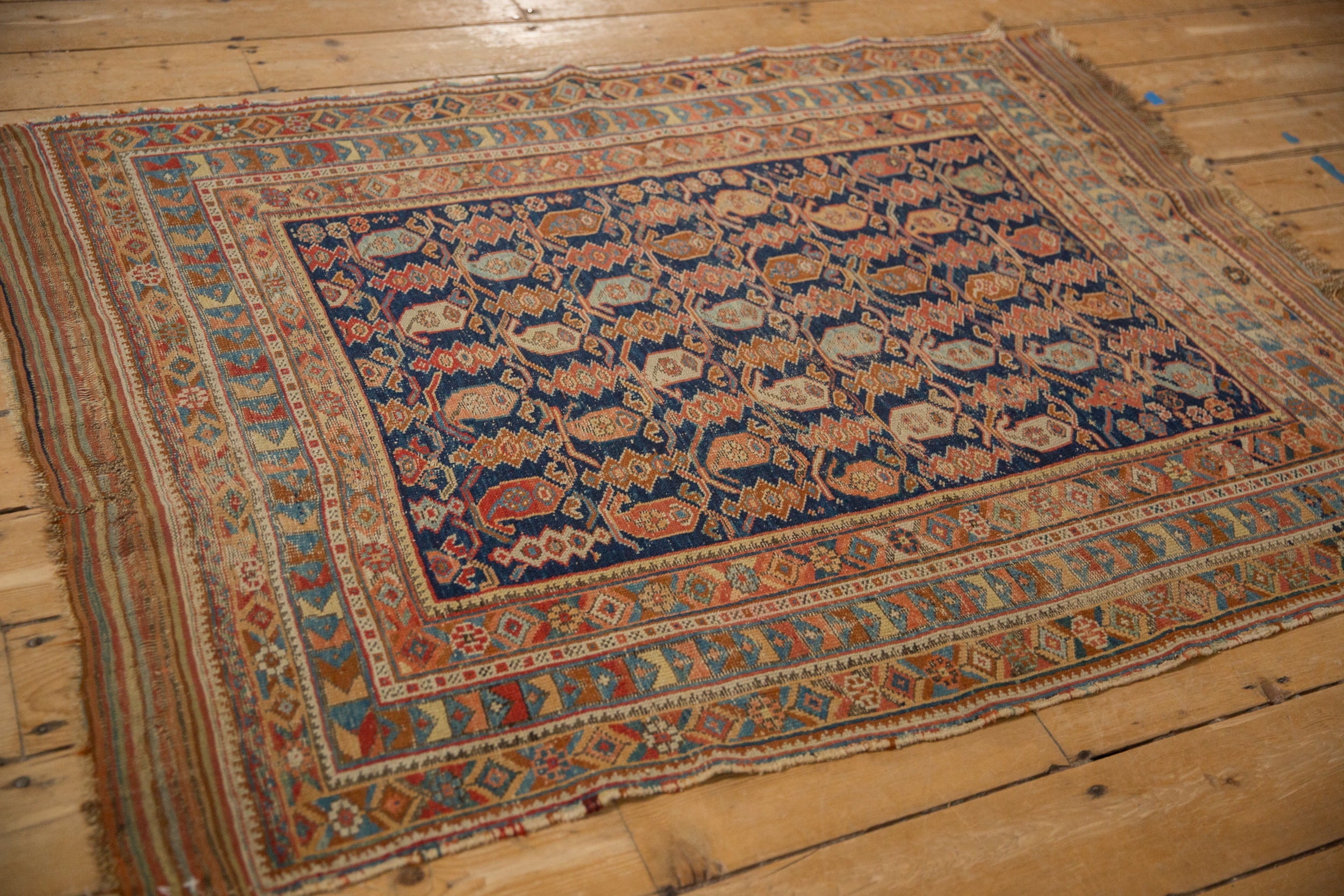 4x5.5 Antique Afshar Rug by Old New House® - product image 6 for Resin Society