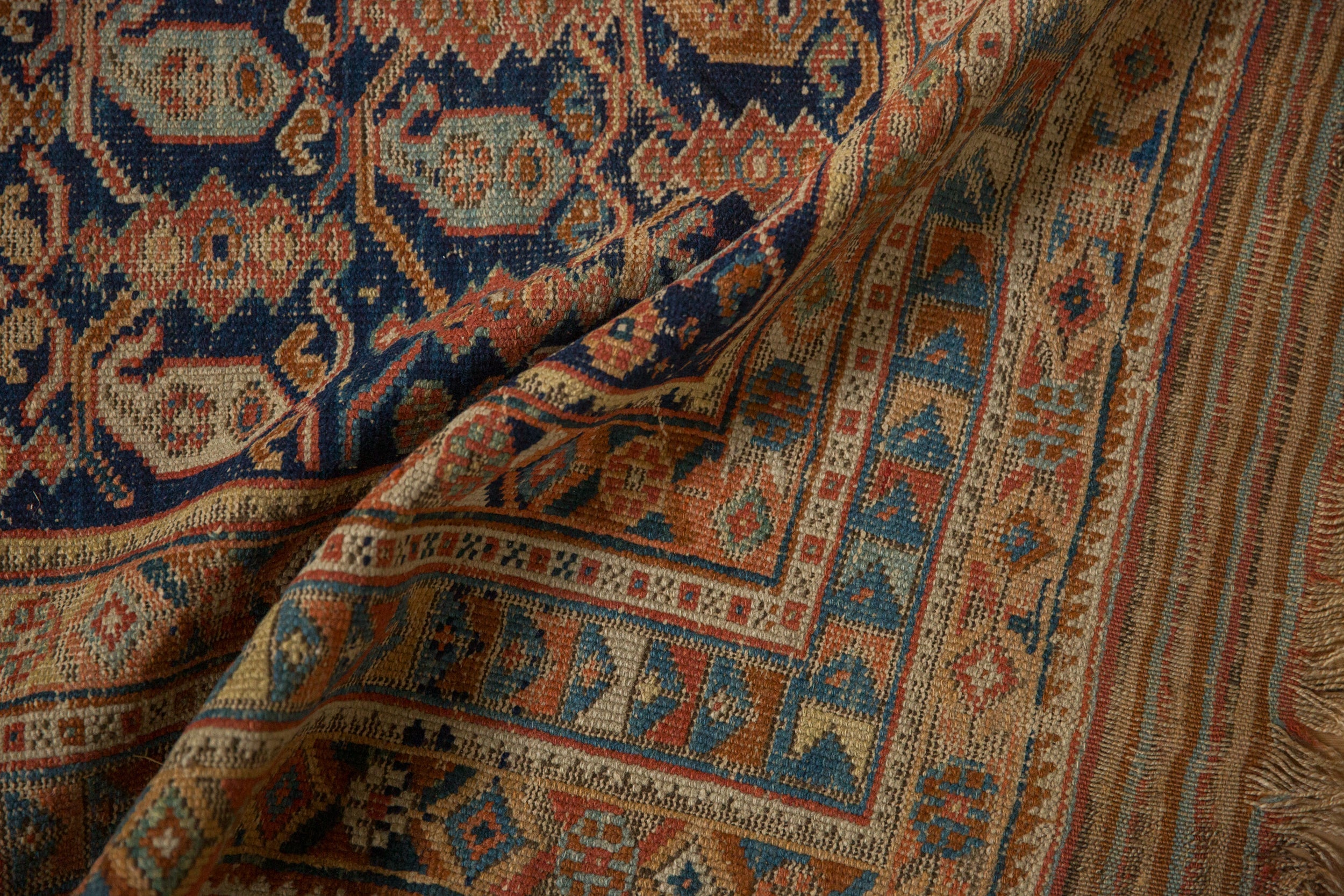 4x5.5 Antique Afshar Rug by Old New House® - product image 8 for Resin Society