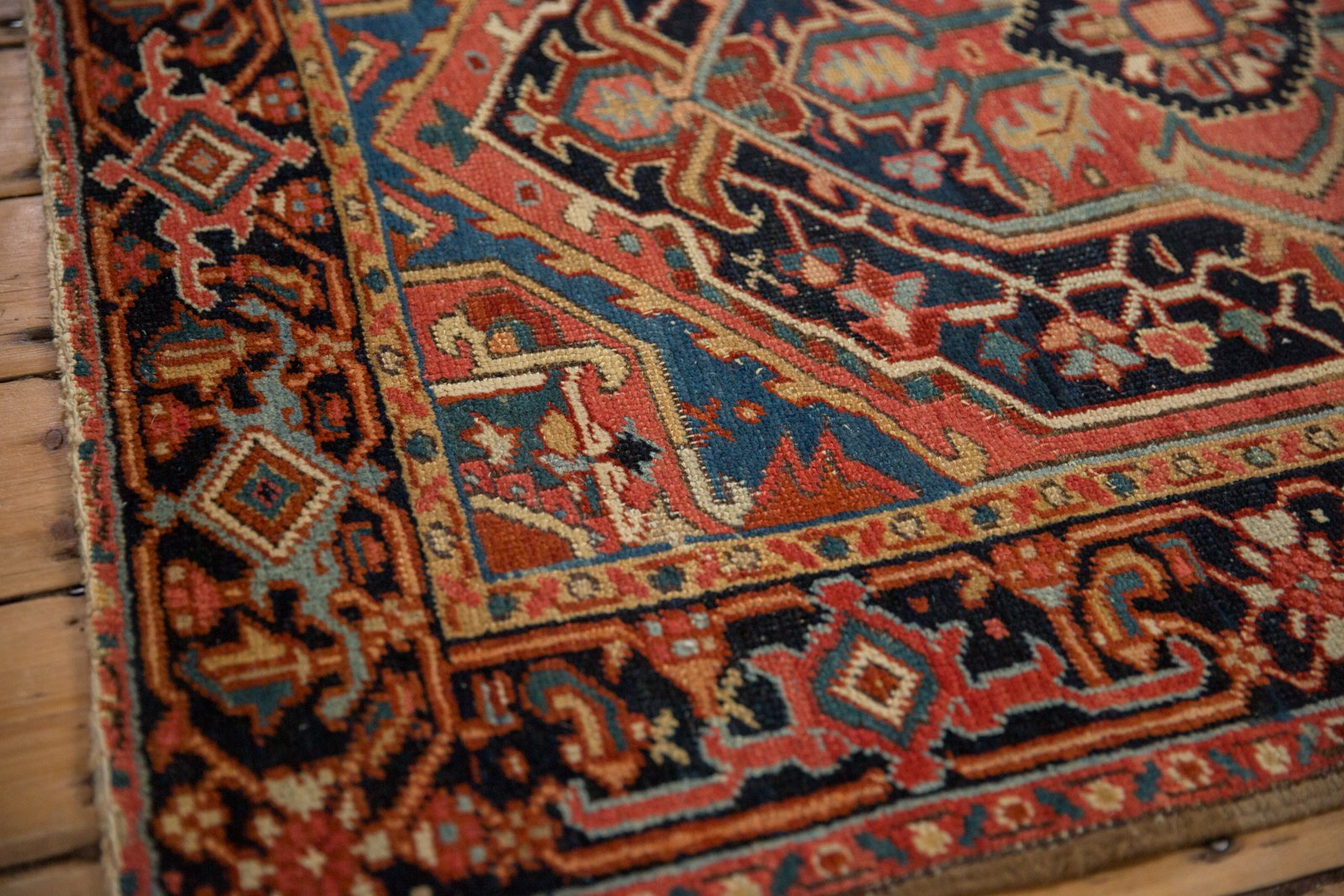3.5x4.5 Vintage Heriz Square Rug by Old New House® - product image 6 for Resin Society