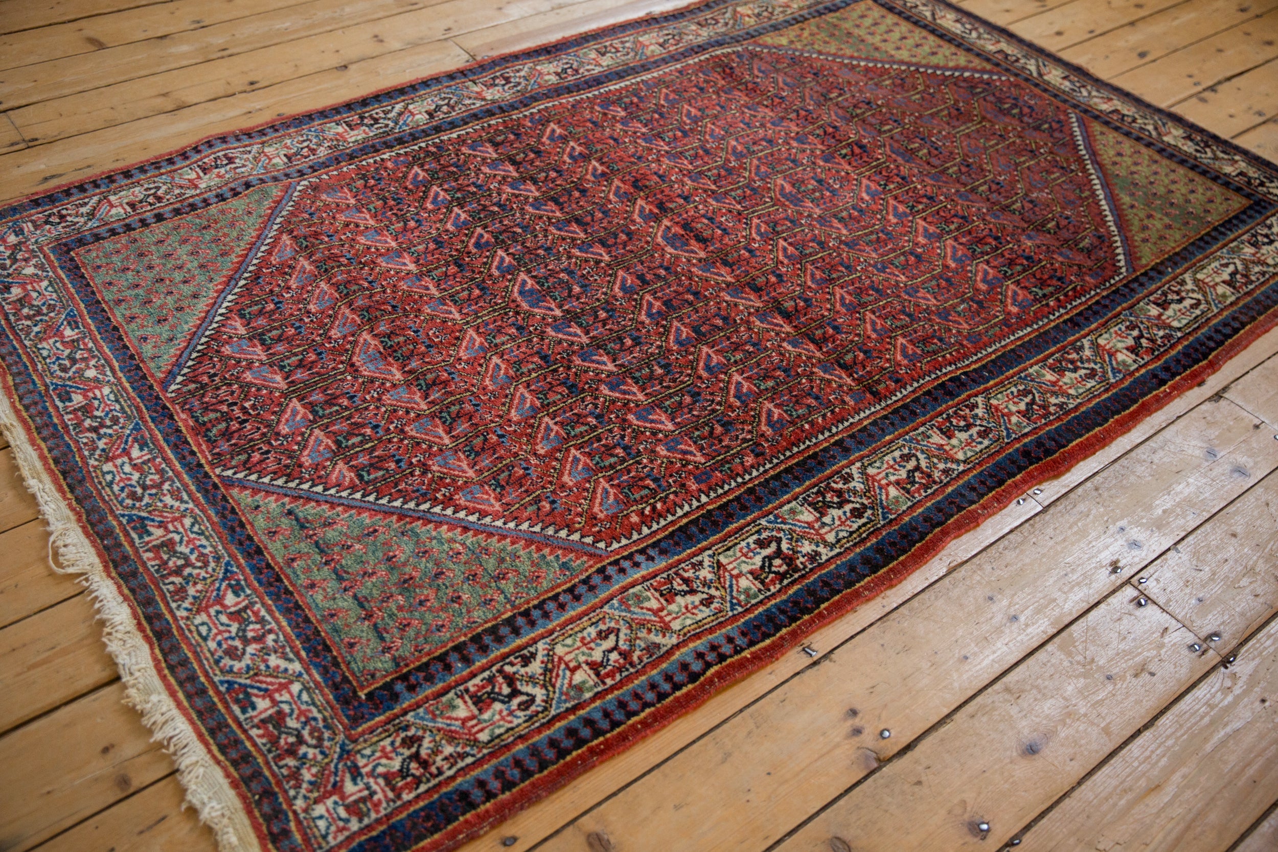 4.5x7 Vintage Arak Sarouk Rug by Old New House® - product image 5 for Resin Society