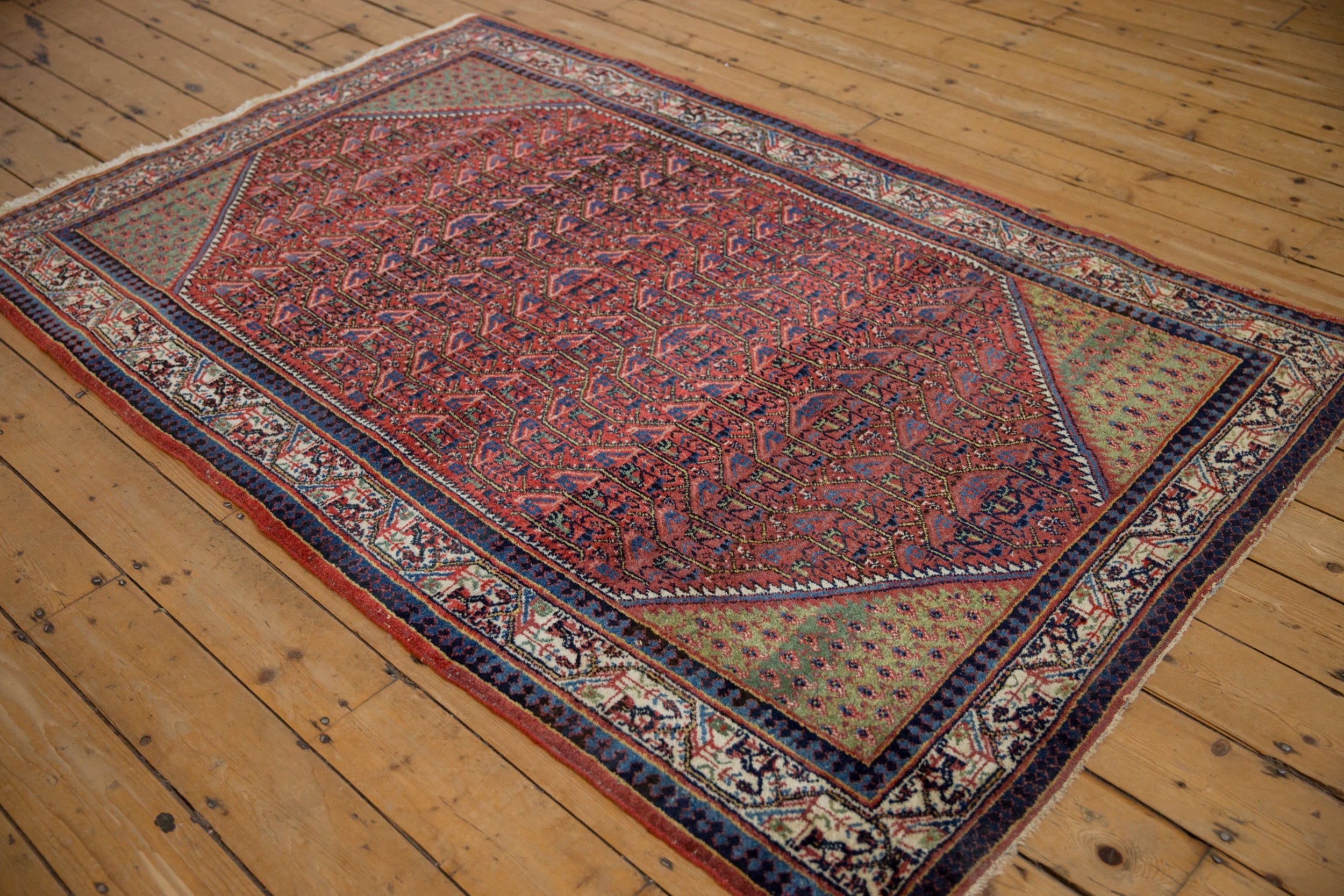 4.5x7 Vintage Arak Sarouk Rug by Old New House® - product image 7 for Resin Society