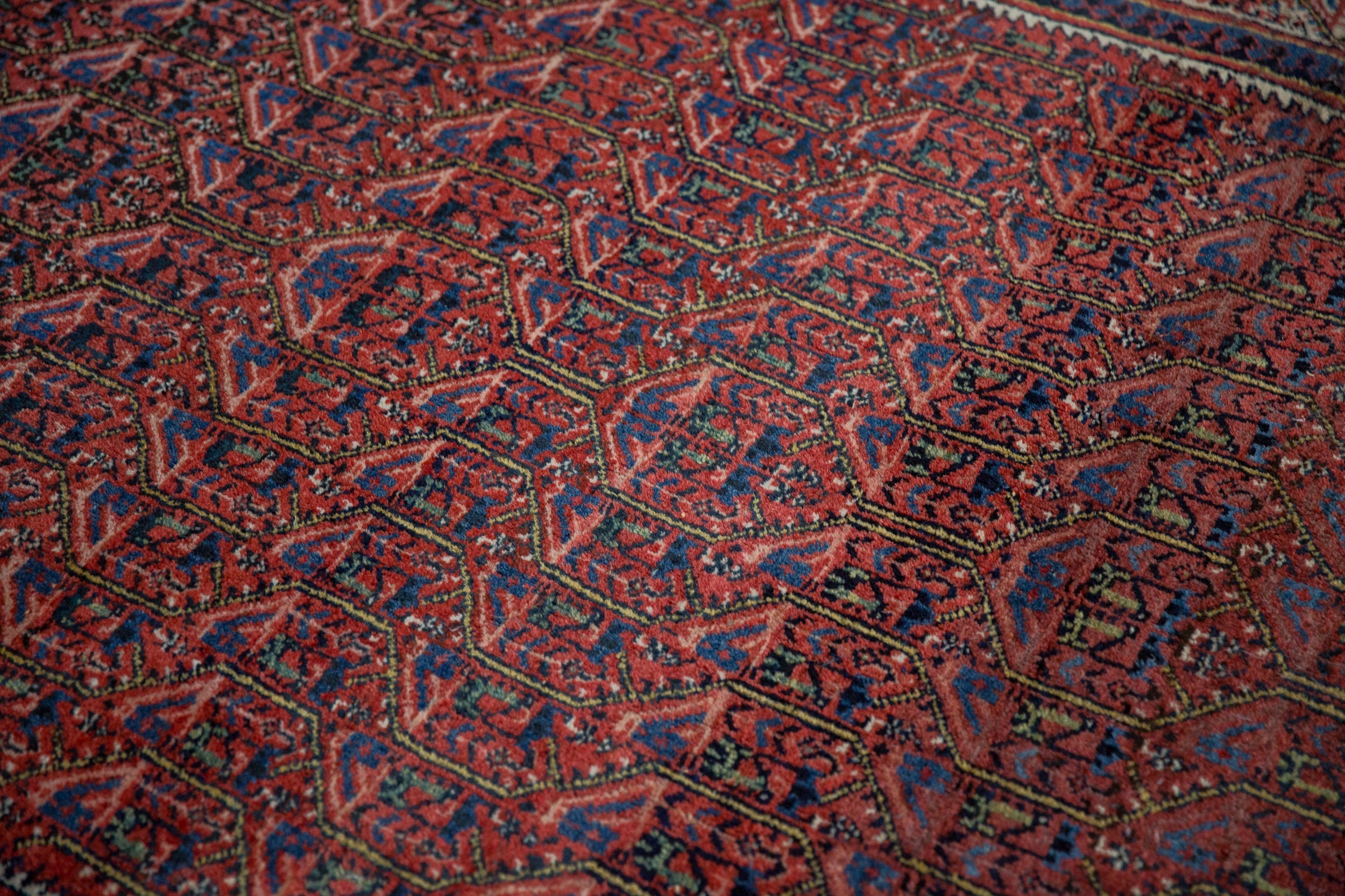 4.5x7 Vintage Arak Sarouk Rug by Old New House® - product image 9 for Resin Society