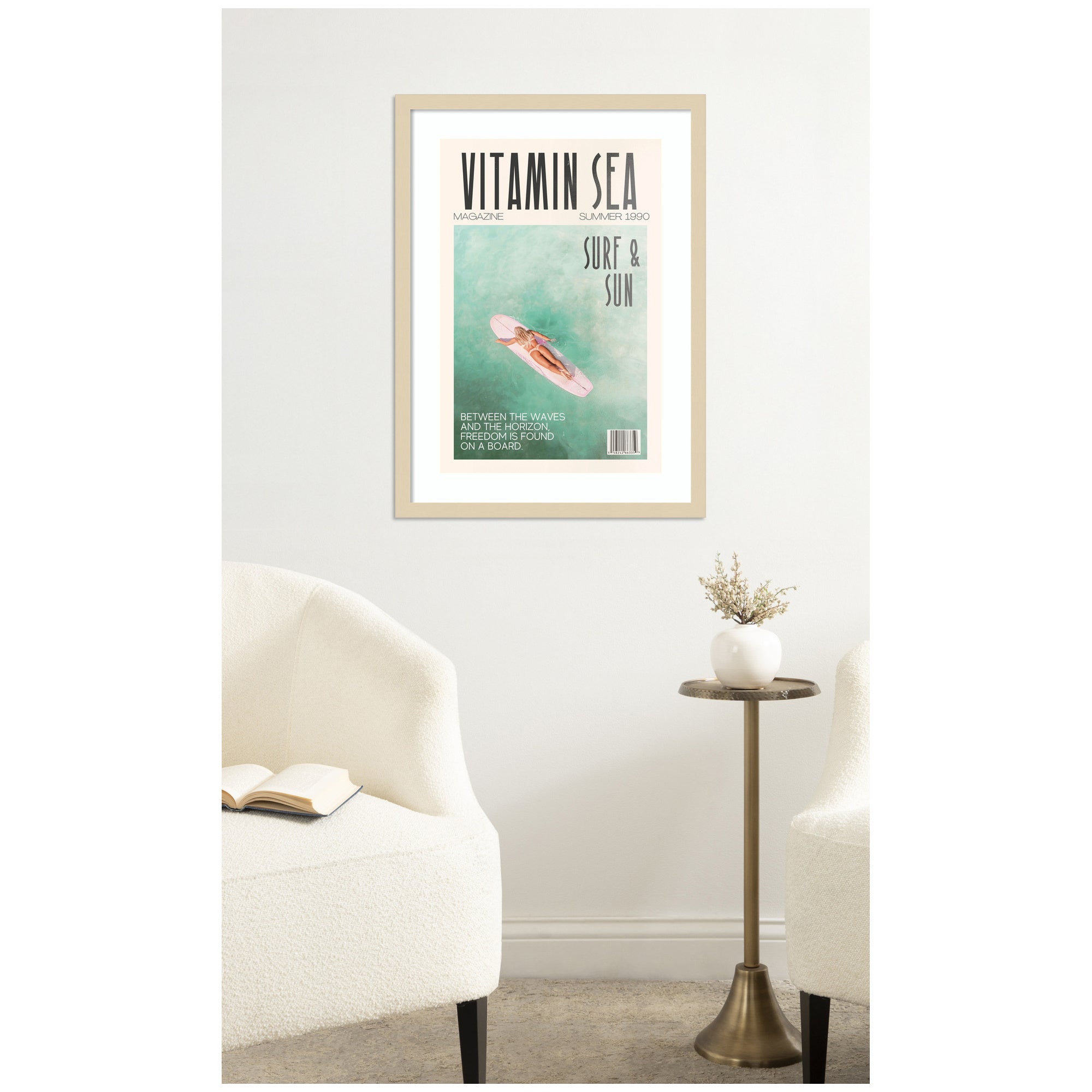Vitamin Sea by Honey Island Studio Framed Wall Art Print