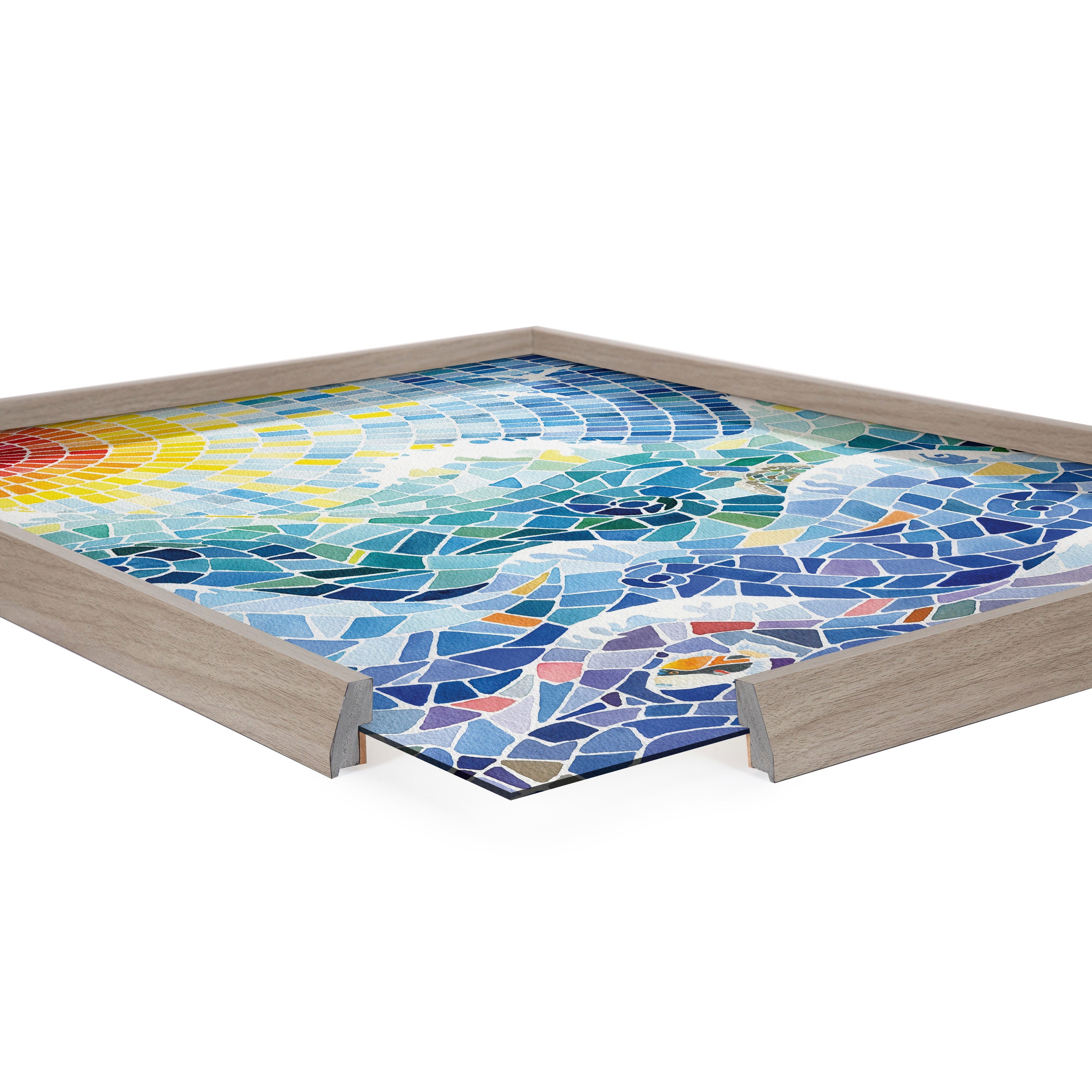 Blake It’s a Beautiful Life Framed Printed Glass by kateandlaurel - product image 20 for Resin Society