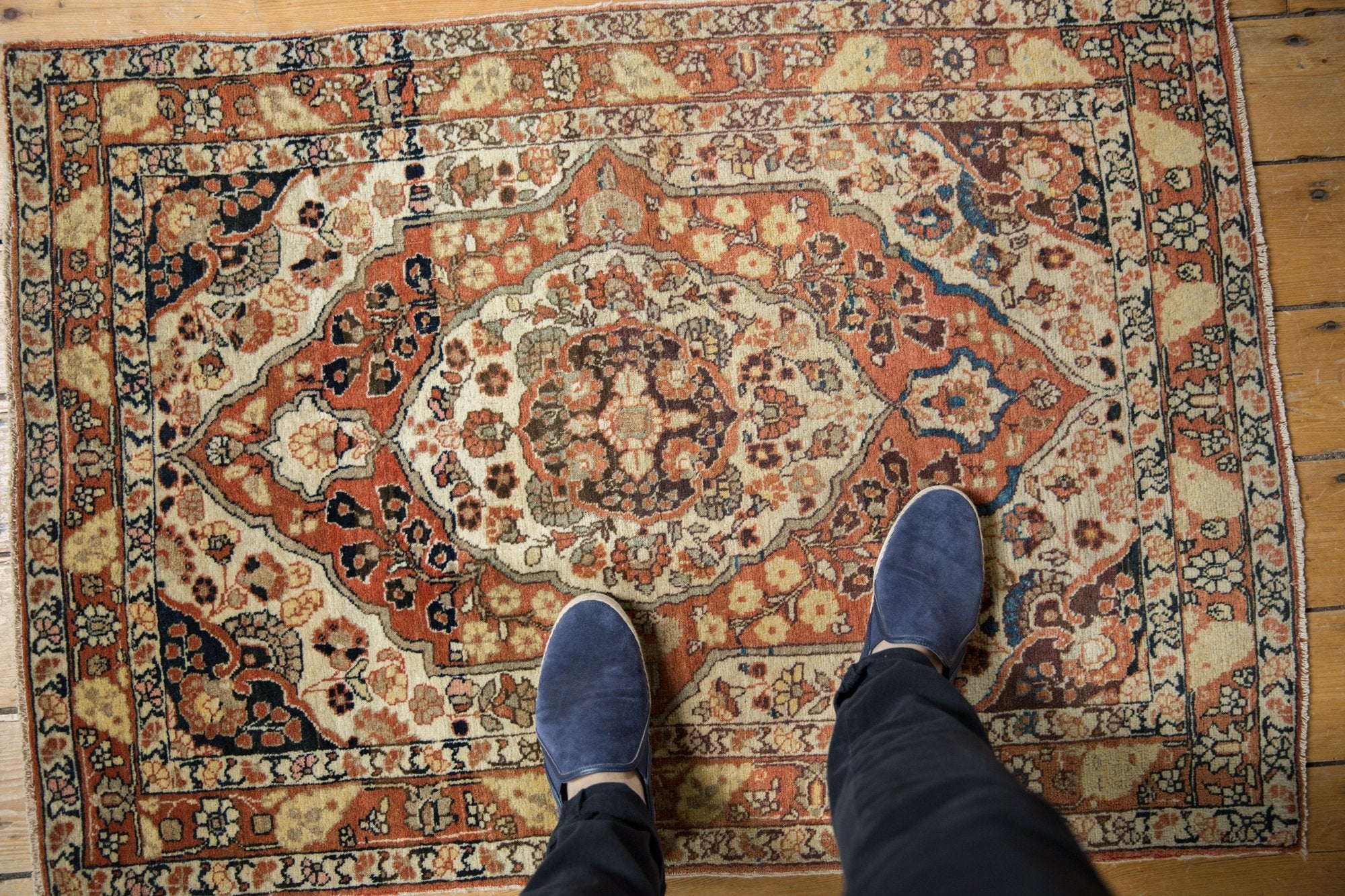 2.5x4 Antique Haji Jalili Tabriz Rug by Old New House® - product image 2 for Resin Society