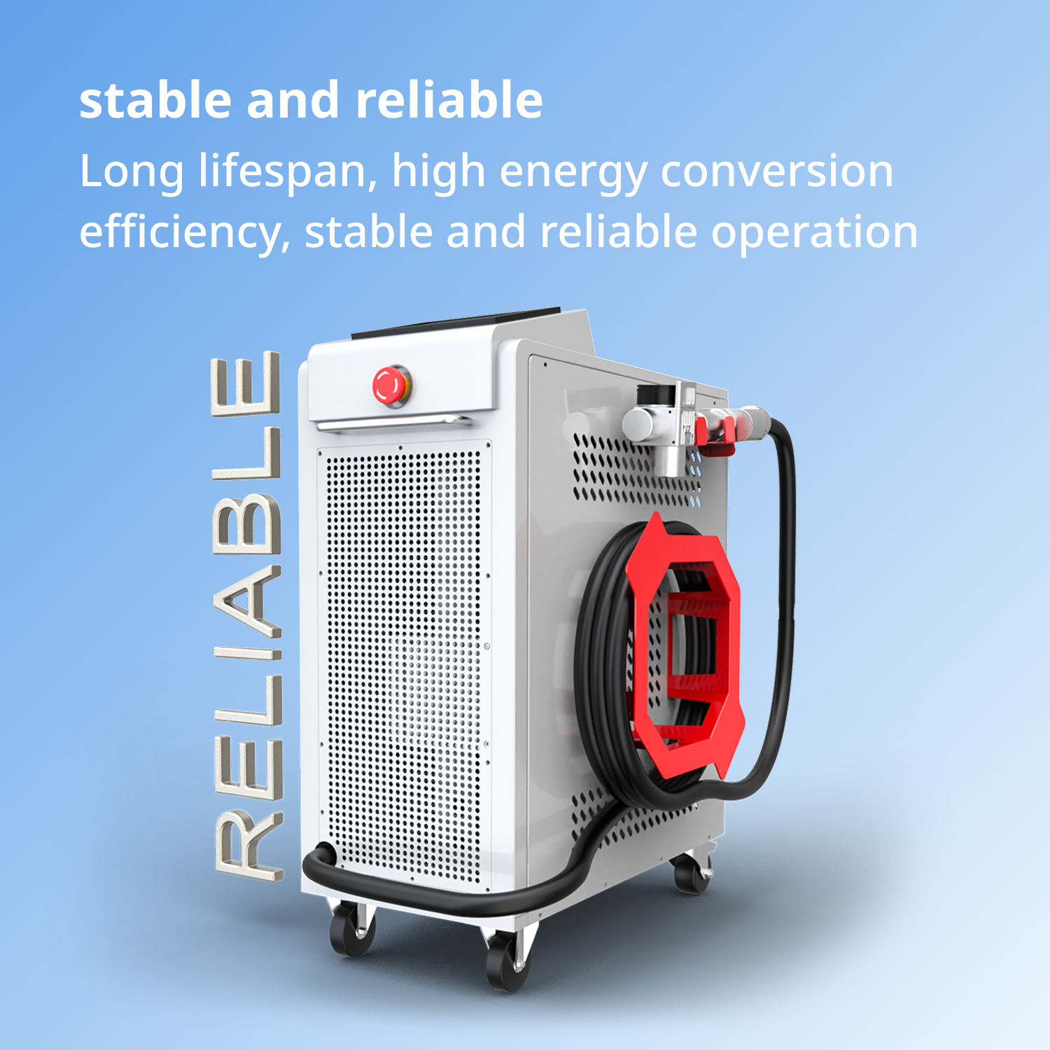 Hand-Held Fiber Laser Cleaner 2000W