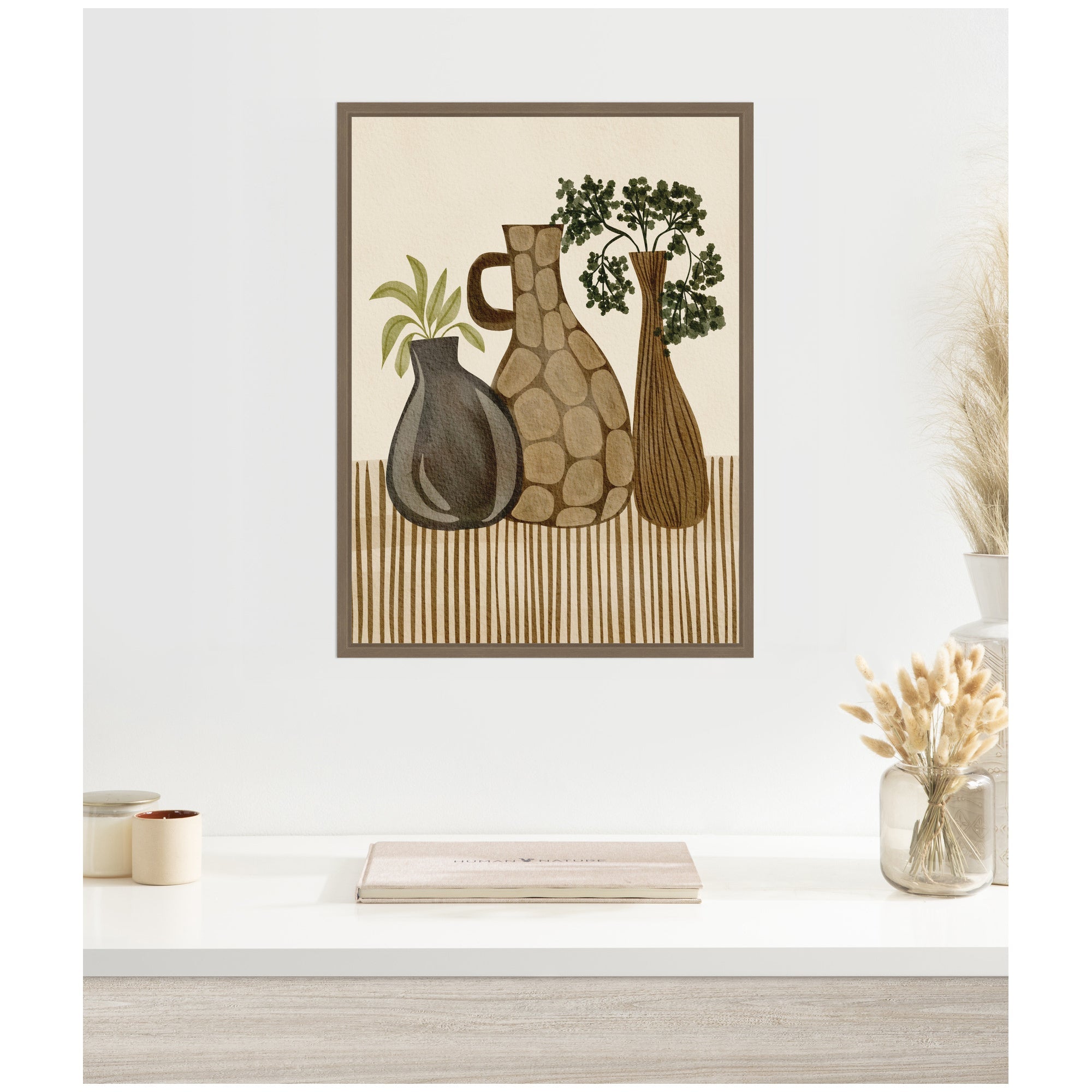 Rustic Stilllife ll by Nikita Jariwala Framed Canvas Wall Art Print
