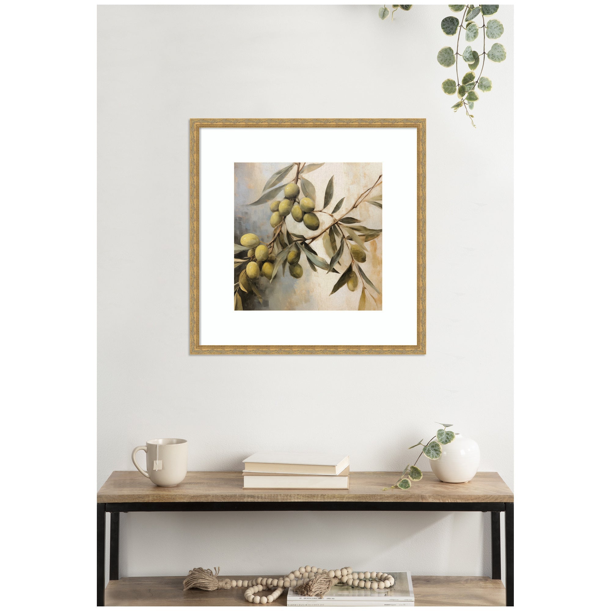 Olive Tree by The Creative Bunch Studio Framed Wall Art Print