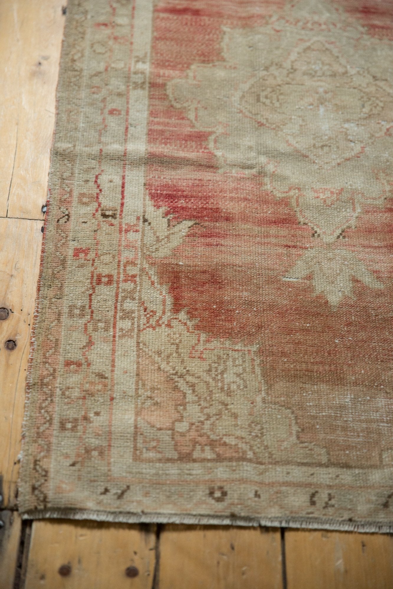 2.5x4.5 Vintage Distressed Oushak Rug by Old New House® - product image 4 for Resin Society