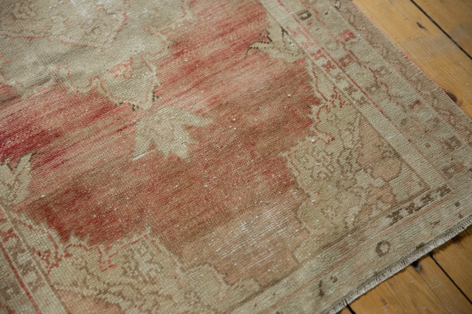 2.5x4.5 Vintage Distressed Oushak Rug by Old New House® - product image 5 for Resin Society