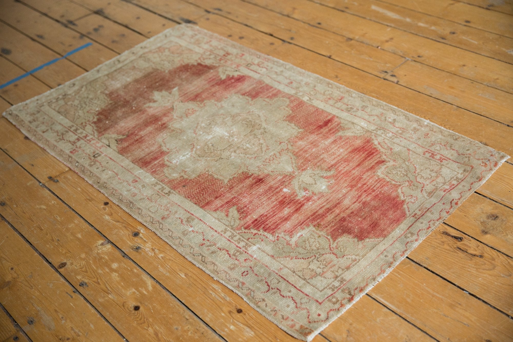 2.5x4.5 Vintage Distressed Oushak Rug by Old New House® - product image 6 for Resin Society