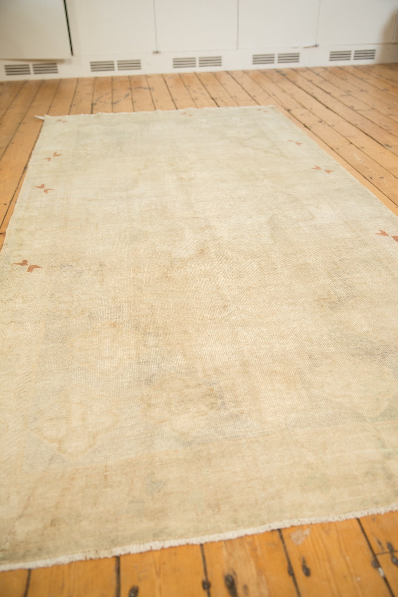 5x9.5 Vintage Distressed Oushak Carpet by Old New House® - product image 6 for Resin Society