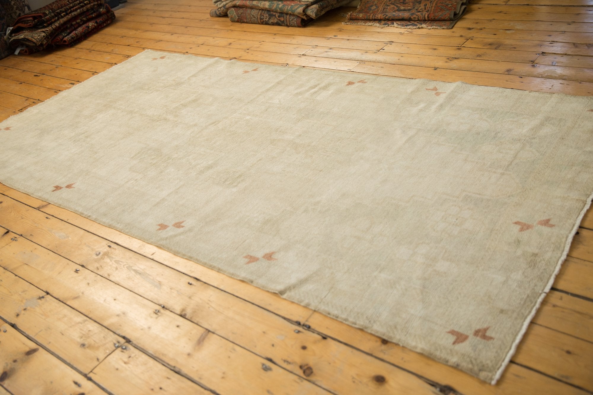 5x9.5 Vintage Distressed Oushak Carpet by Old New House® - product image 8 for Resin Society