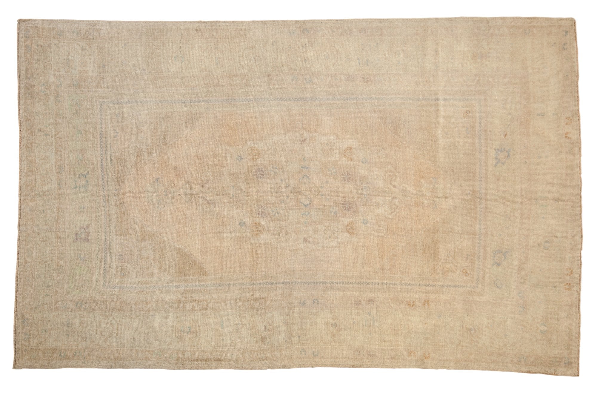 6x10 Vintage Distressed Oushak Carpet by Old New House® - main product image for Resin Society